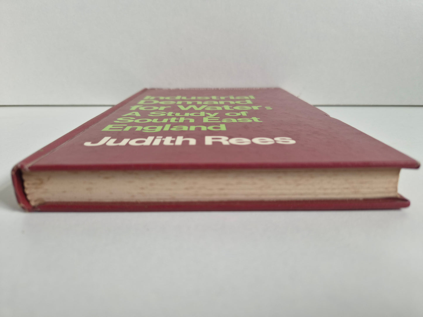 Industrial Demand for Water: A Study of South East England by J Rees (1969)