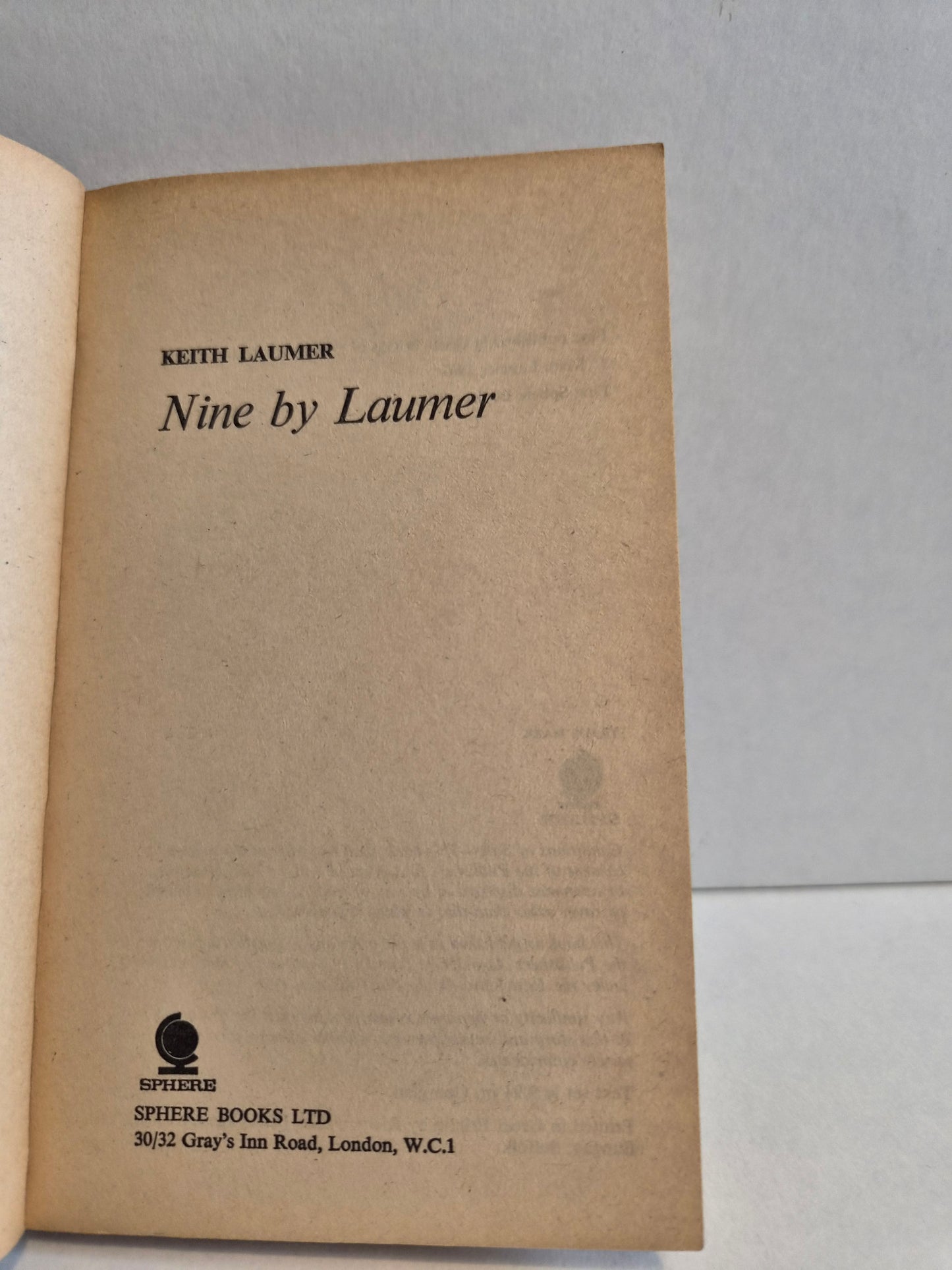 Nine by Laumer by Keith Laumer (1970)