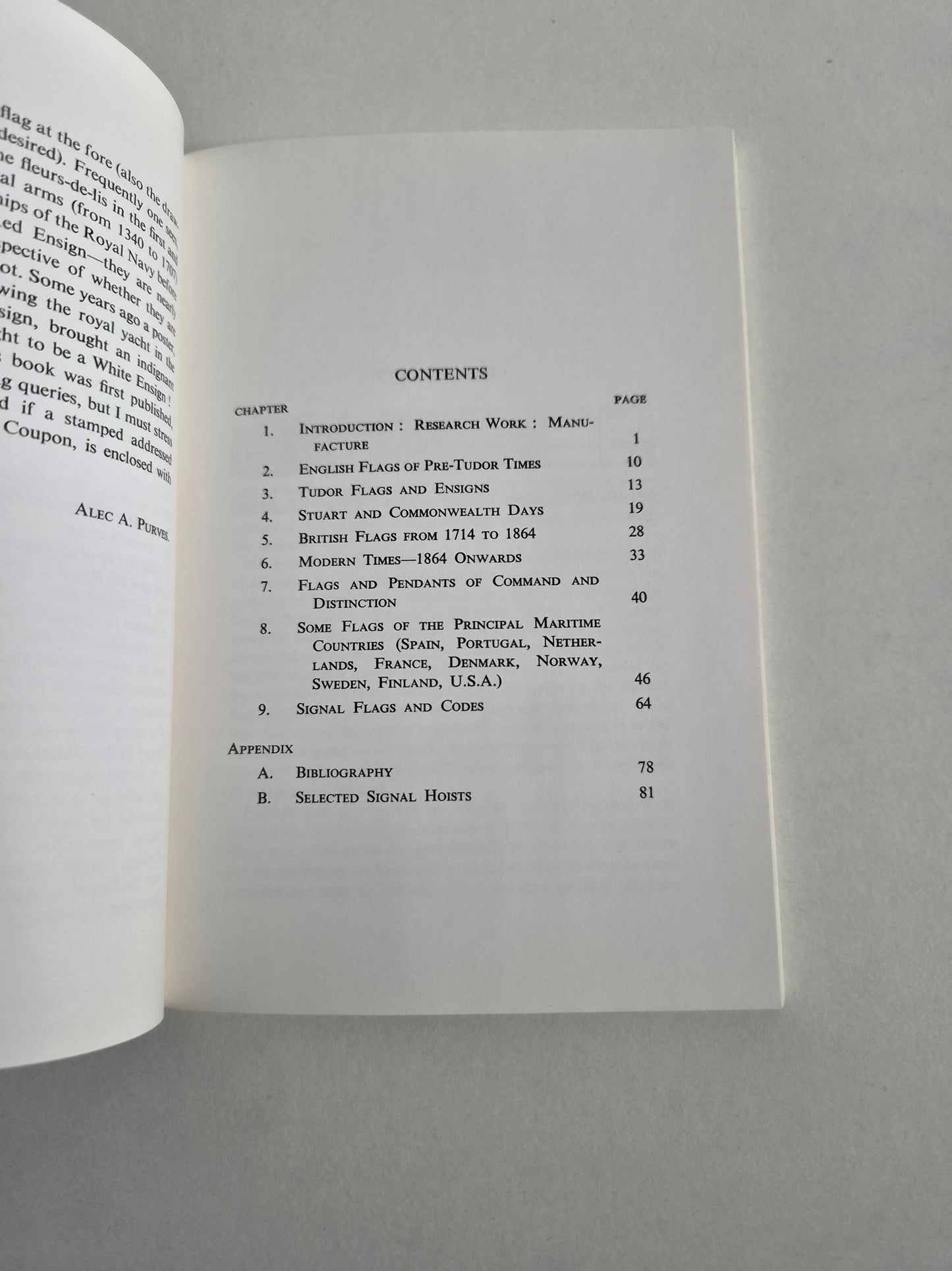Flags: For Ship Modellers and Marine Artists by Alec A. Purves (1983)