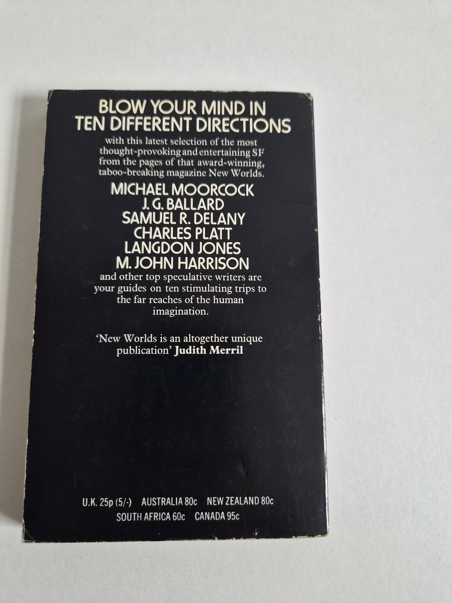 Best SF Stories from New Worlds 7 edited by Michael Moorcock (1971)