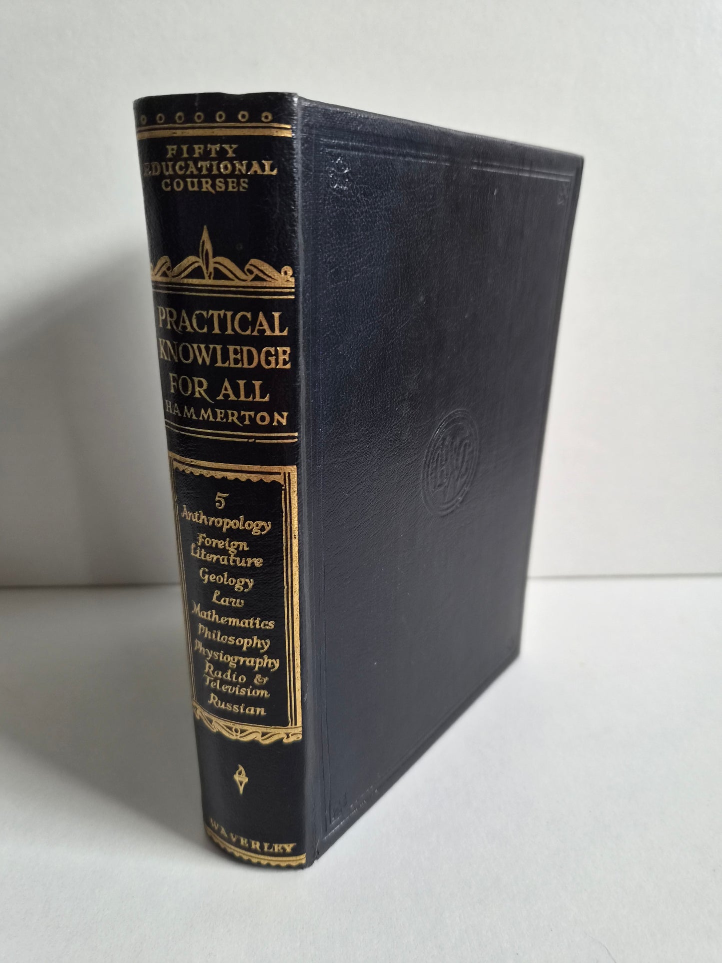Folded Book Art Bat (Black Cover)