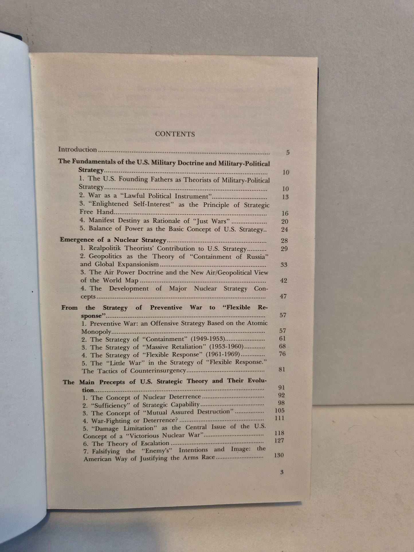 SIGNED -The U.S Military Doctrine by Genrikh Trofimenko