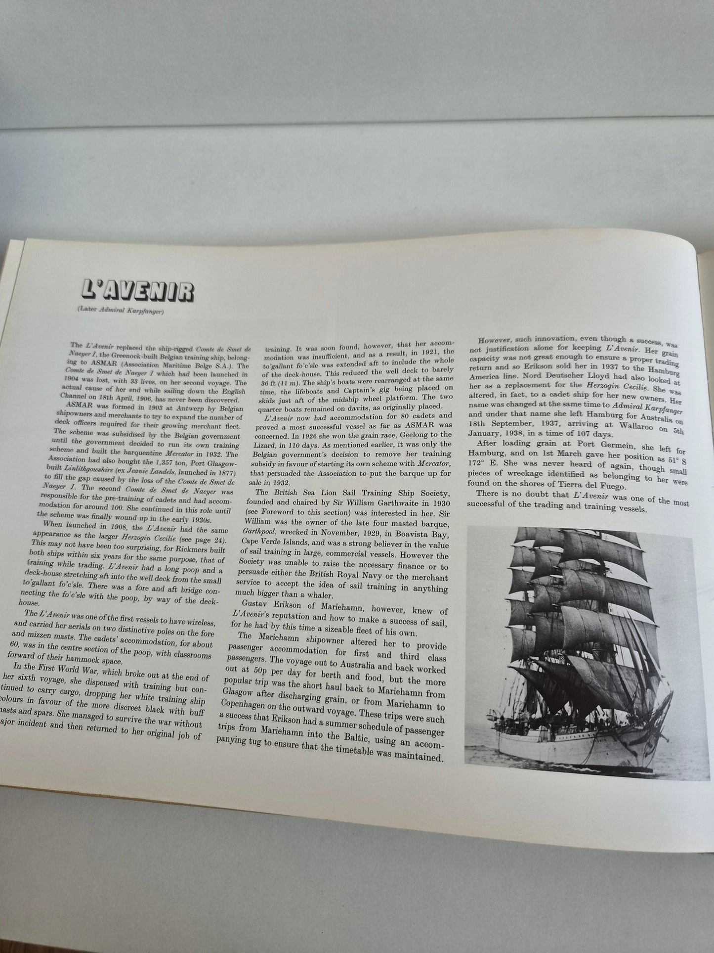 Tall Ships: World of Sail Training by Maldwin Drummond (1976)