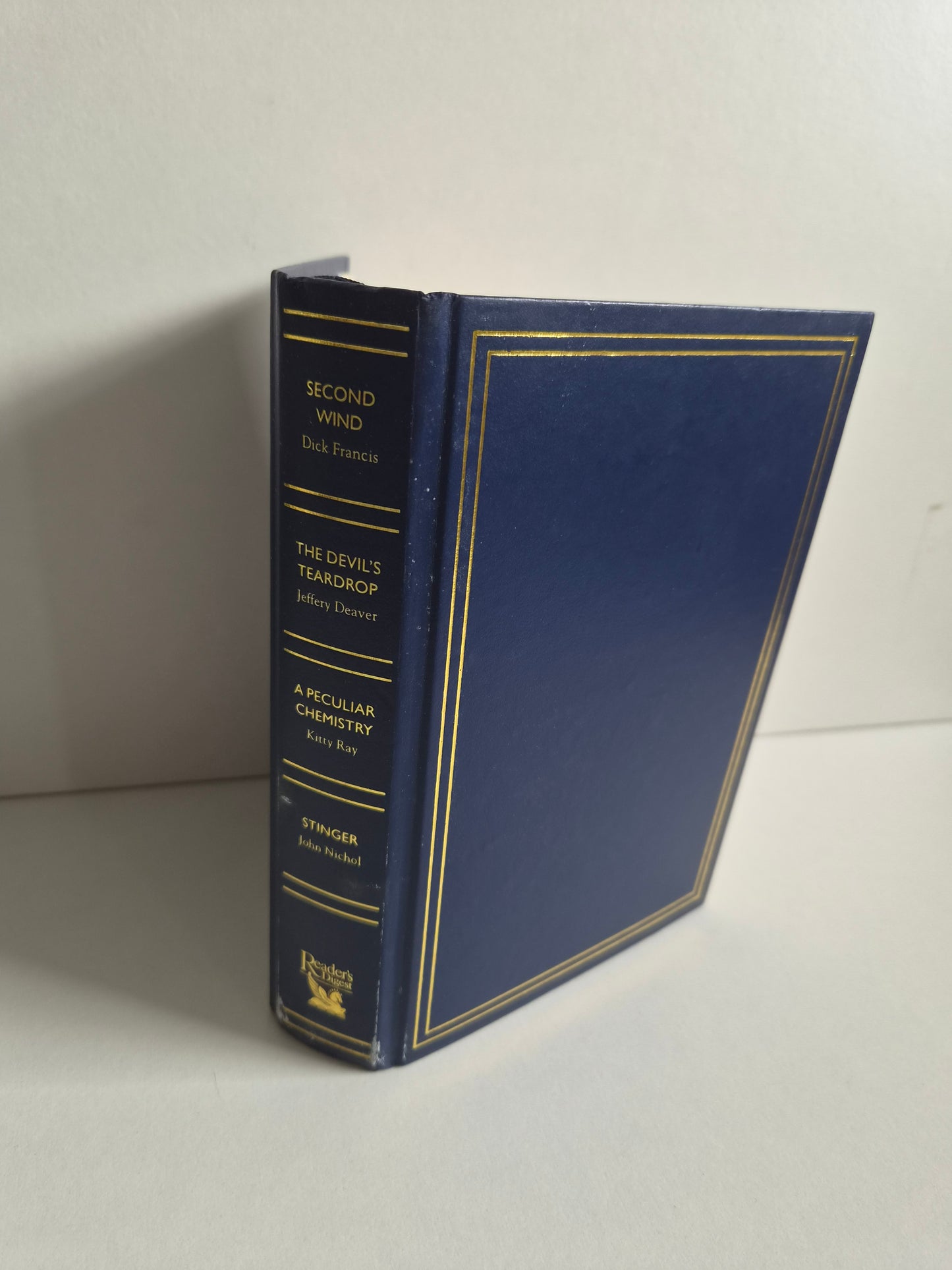 Folded Book Art Bat (Blue Cover)