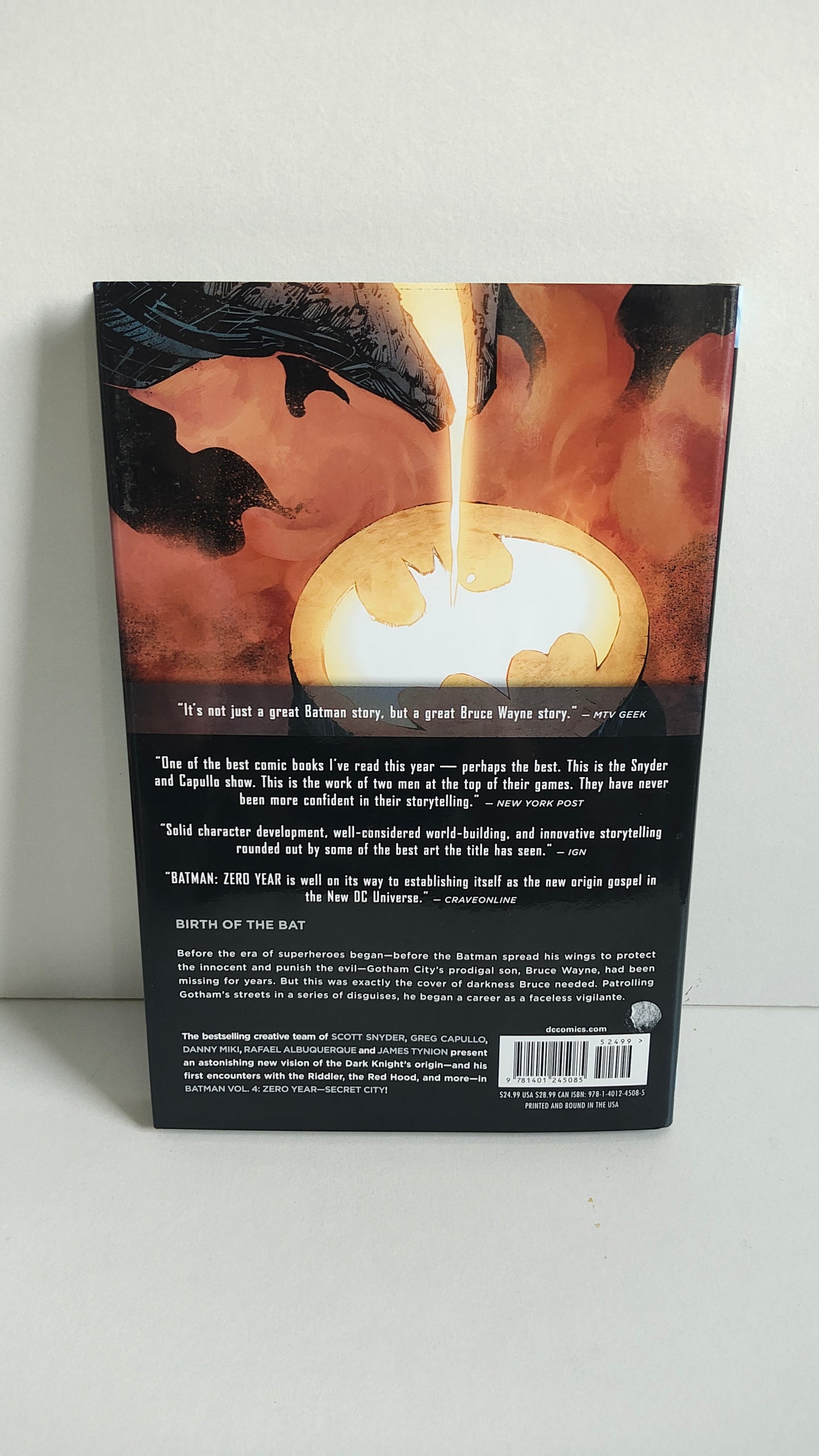 Batman Vol 4 Zero Year Secret City by Scott Snyder (2014) DC