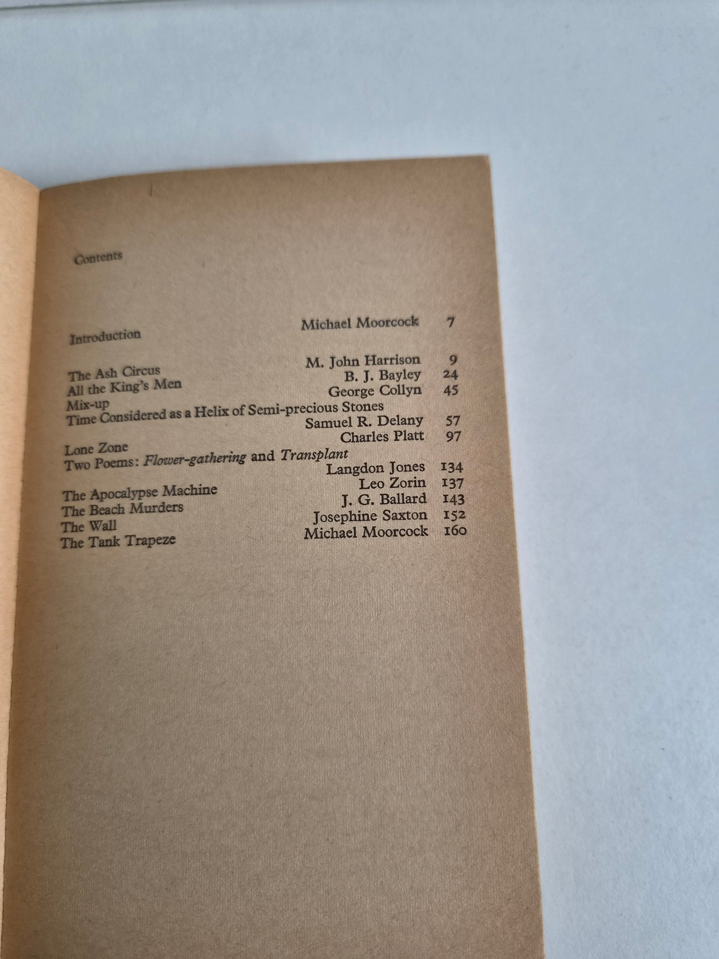 Best SF Stories from New Worlds 7 edited by Michael Moorcock (1971)
