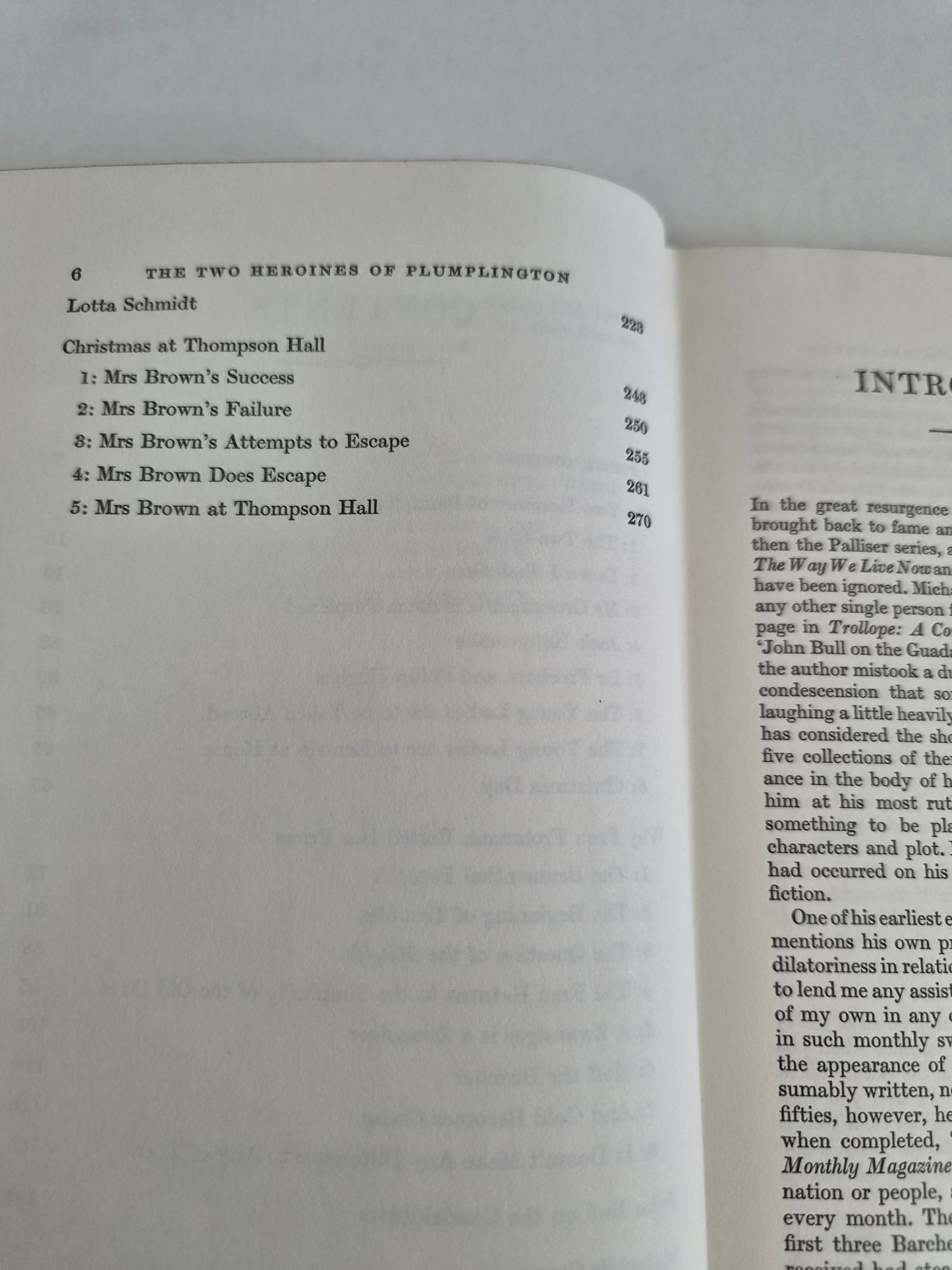 The Two Heroines of Plumlington and Other Stories by Anthony Trollope (1981)