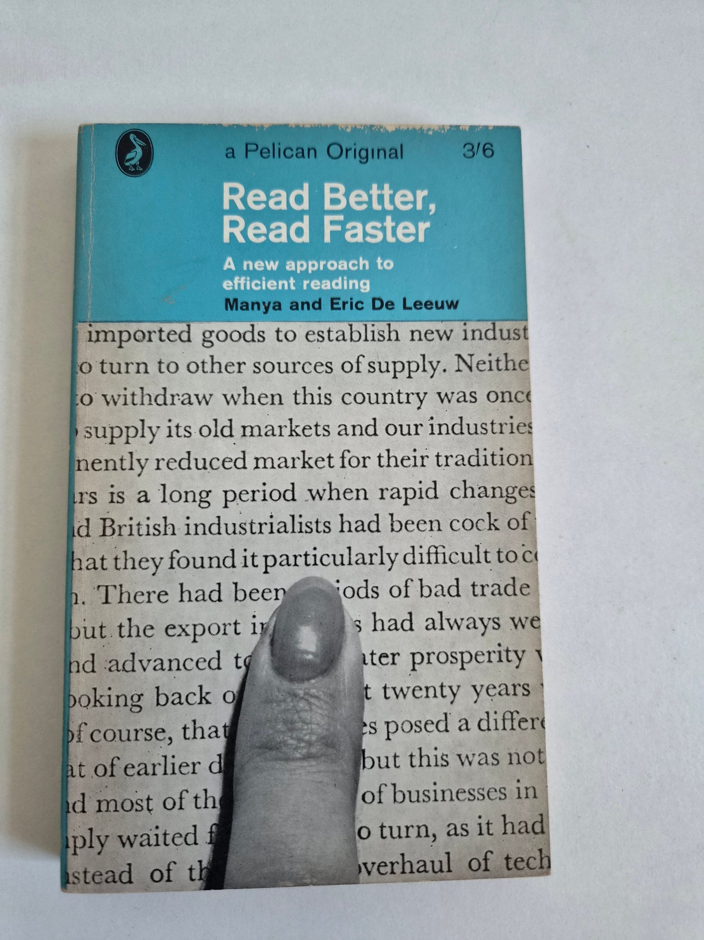 Read Better, Read Faster by Manya and Eric De Leeuw (1967)