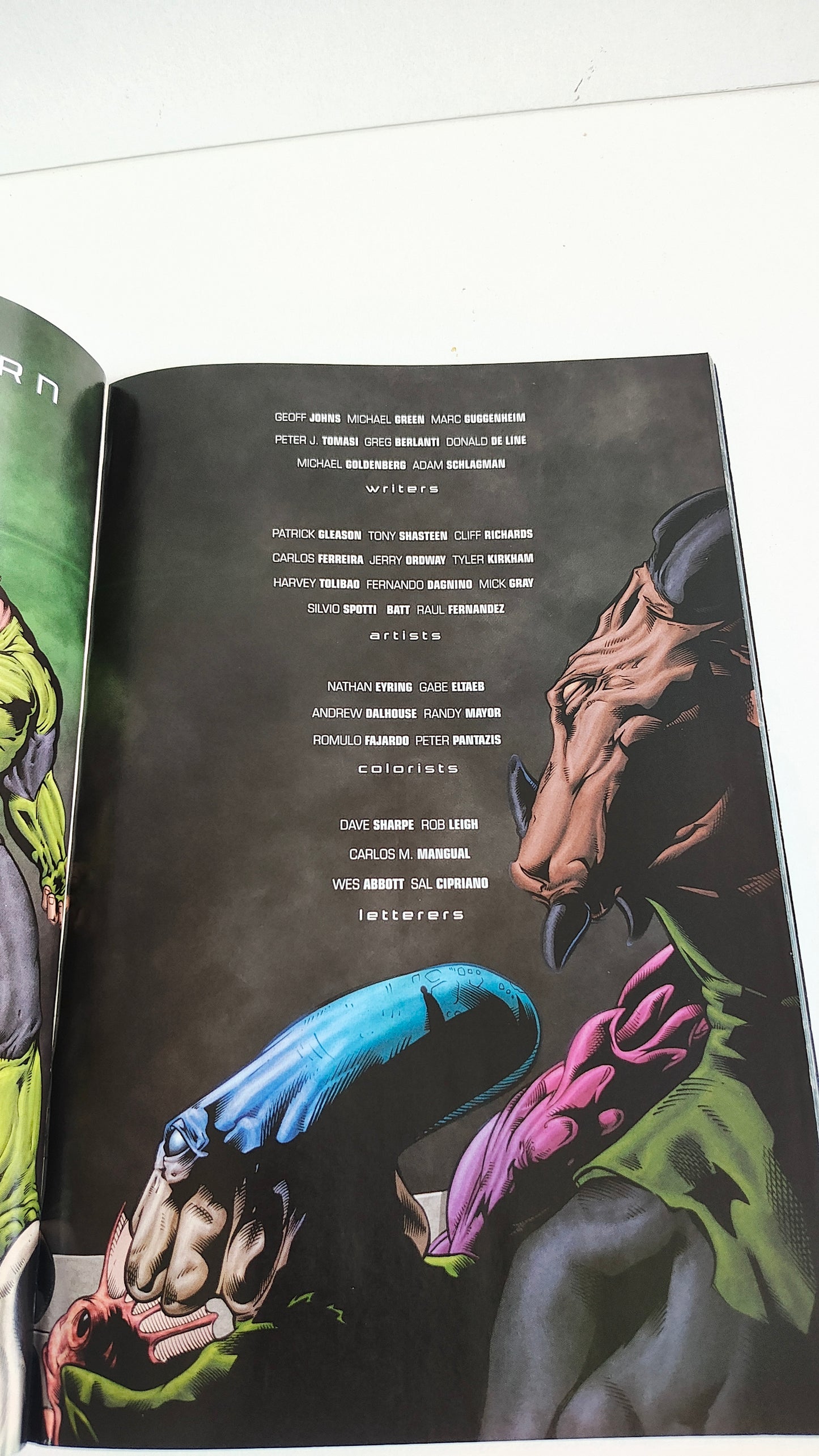Green Lantern the Movie Prequels by Geoff Johns DC (2011)