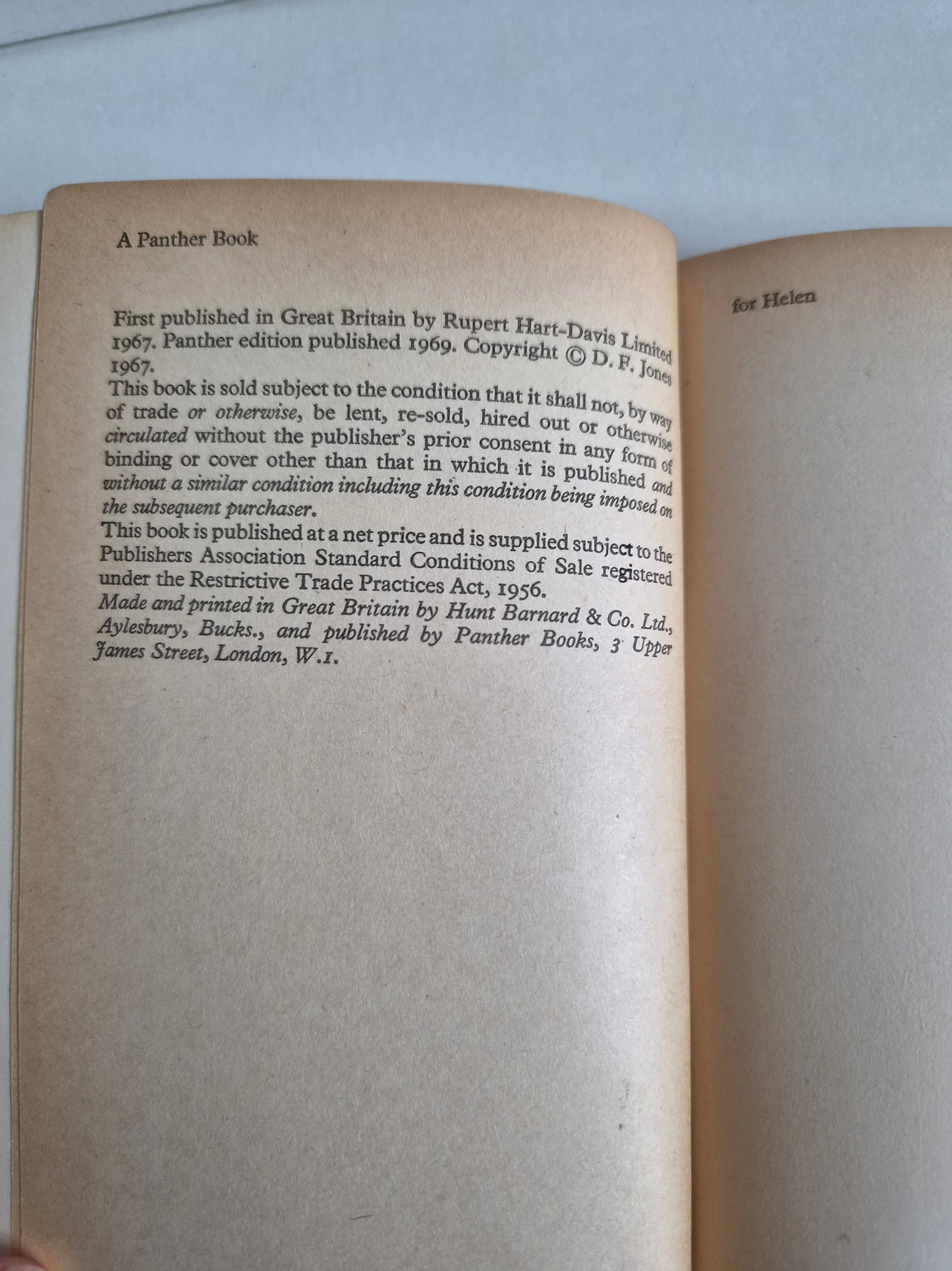 Implosion by D F Jones (1967)