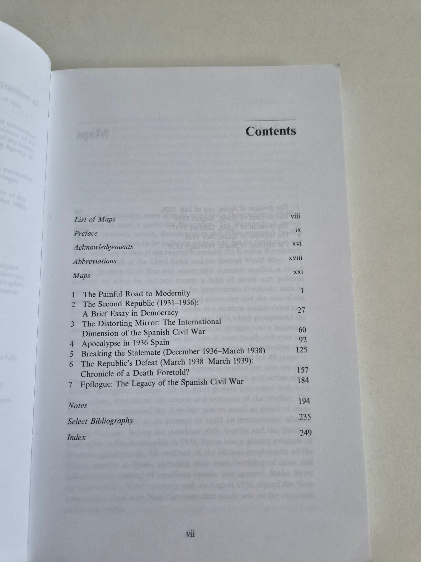 The Spanish Civil War by Francisco J Romero Salvado (2005)