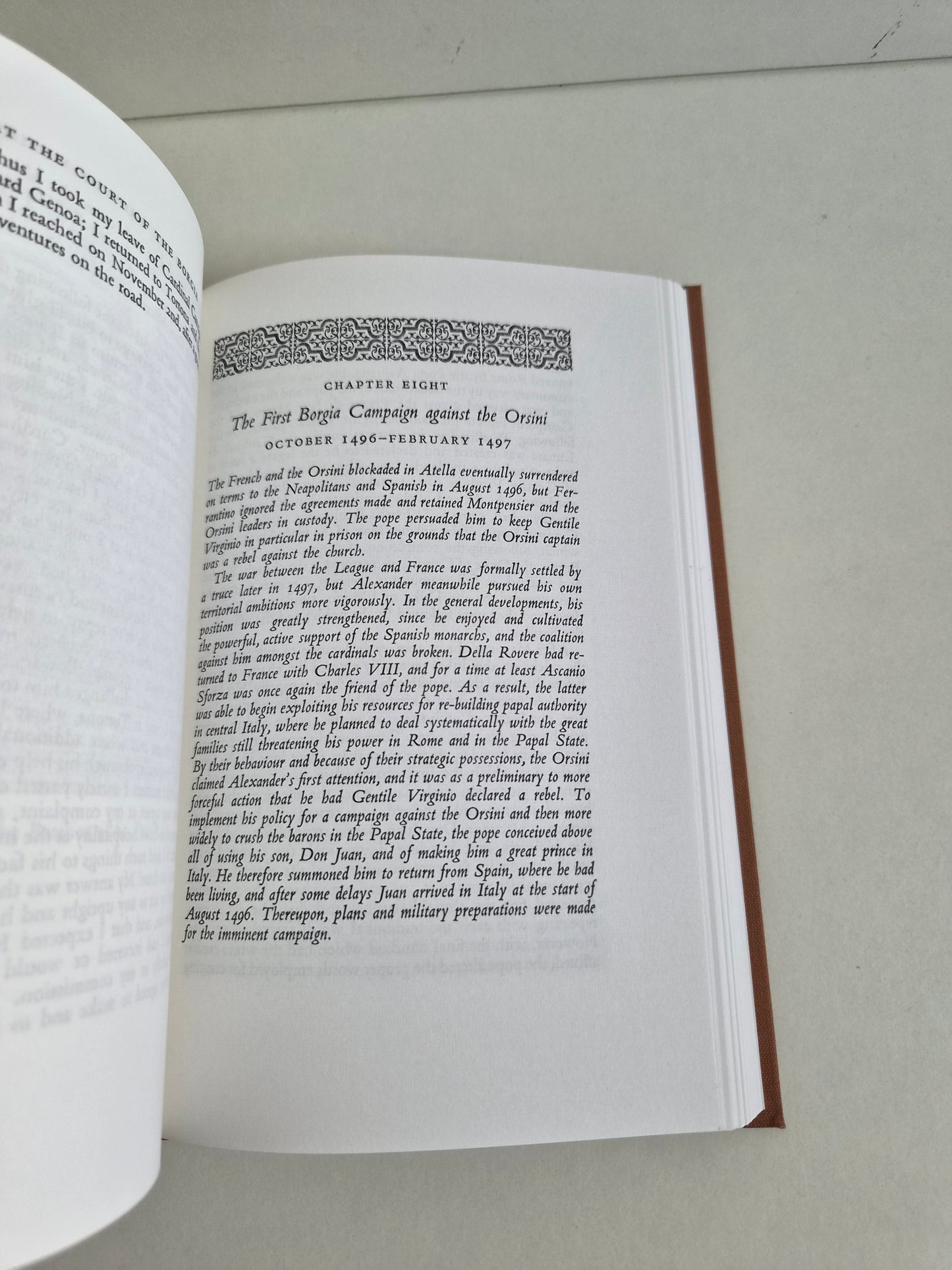 At the Court of the Borgia by Johann Burchard (1963)