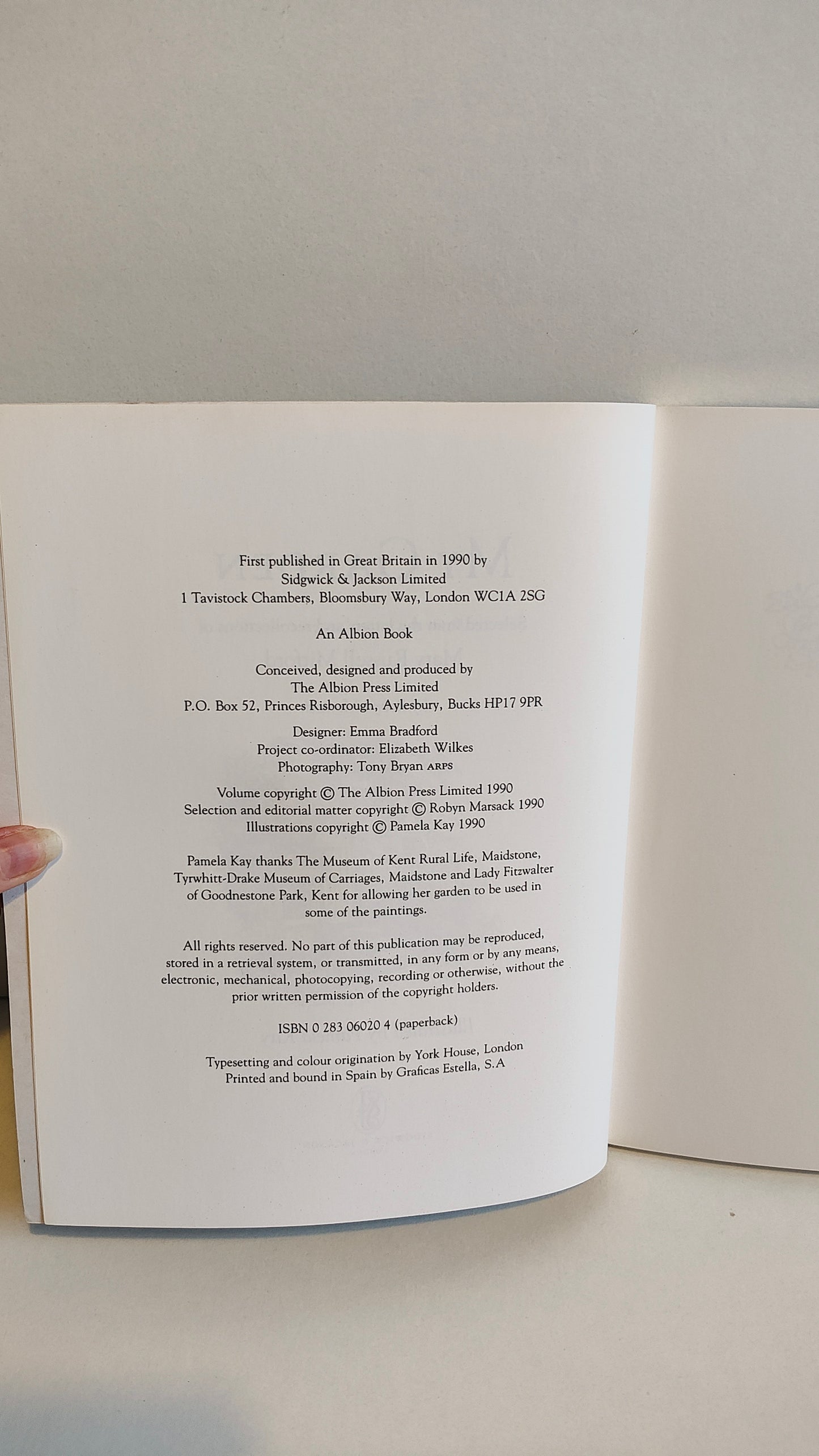 My Garden by Mary Russell Mitford (1990)