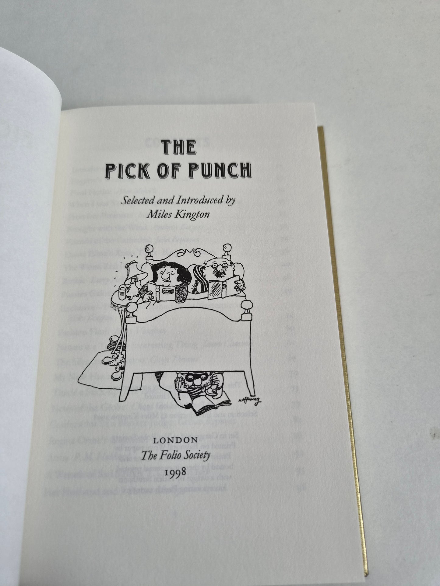 The Pick of Punch selected by Miles Kington (1998)