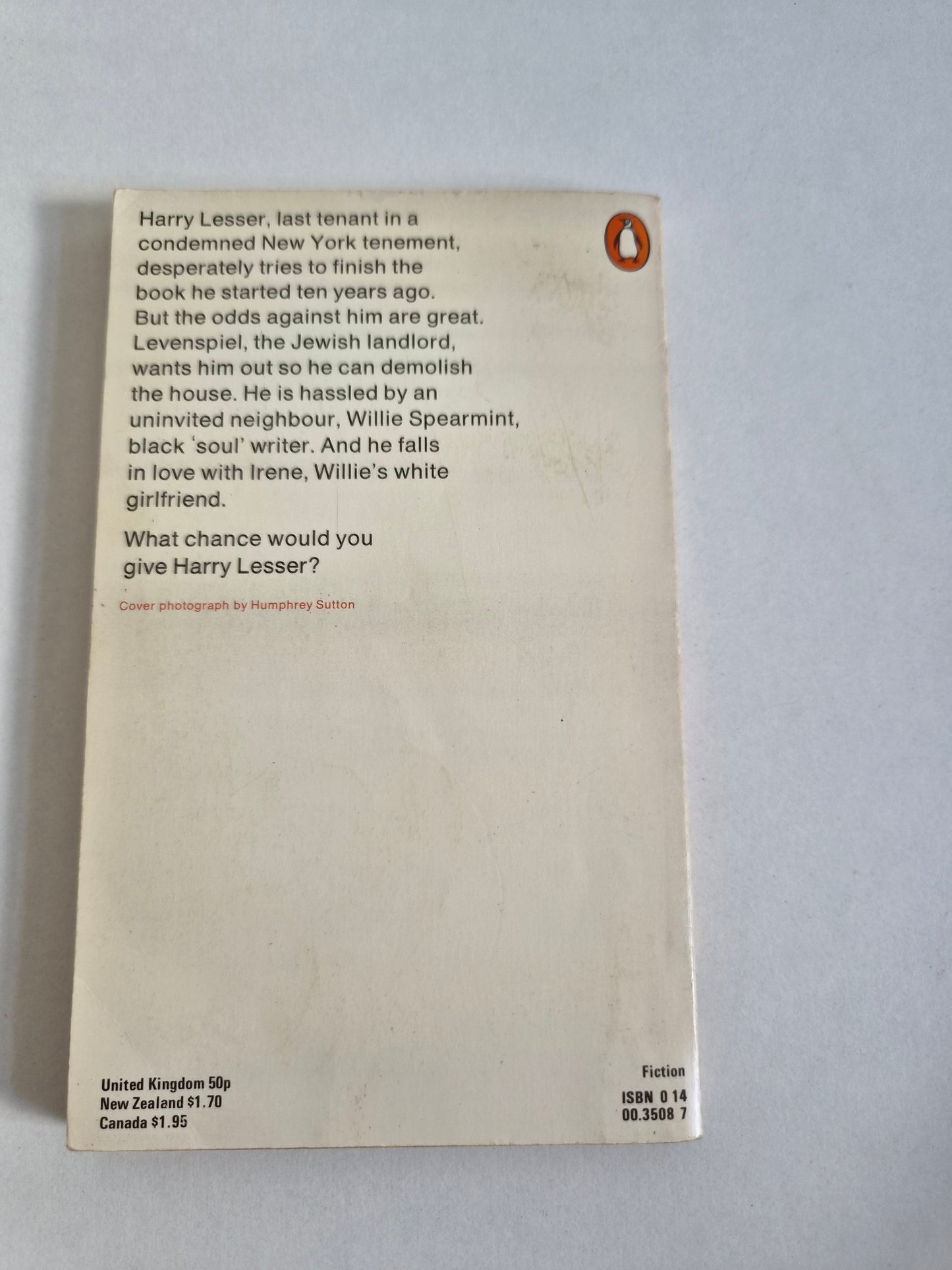 The Tenants by Bernard Malamud (1976)