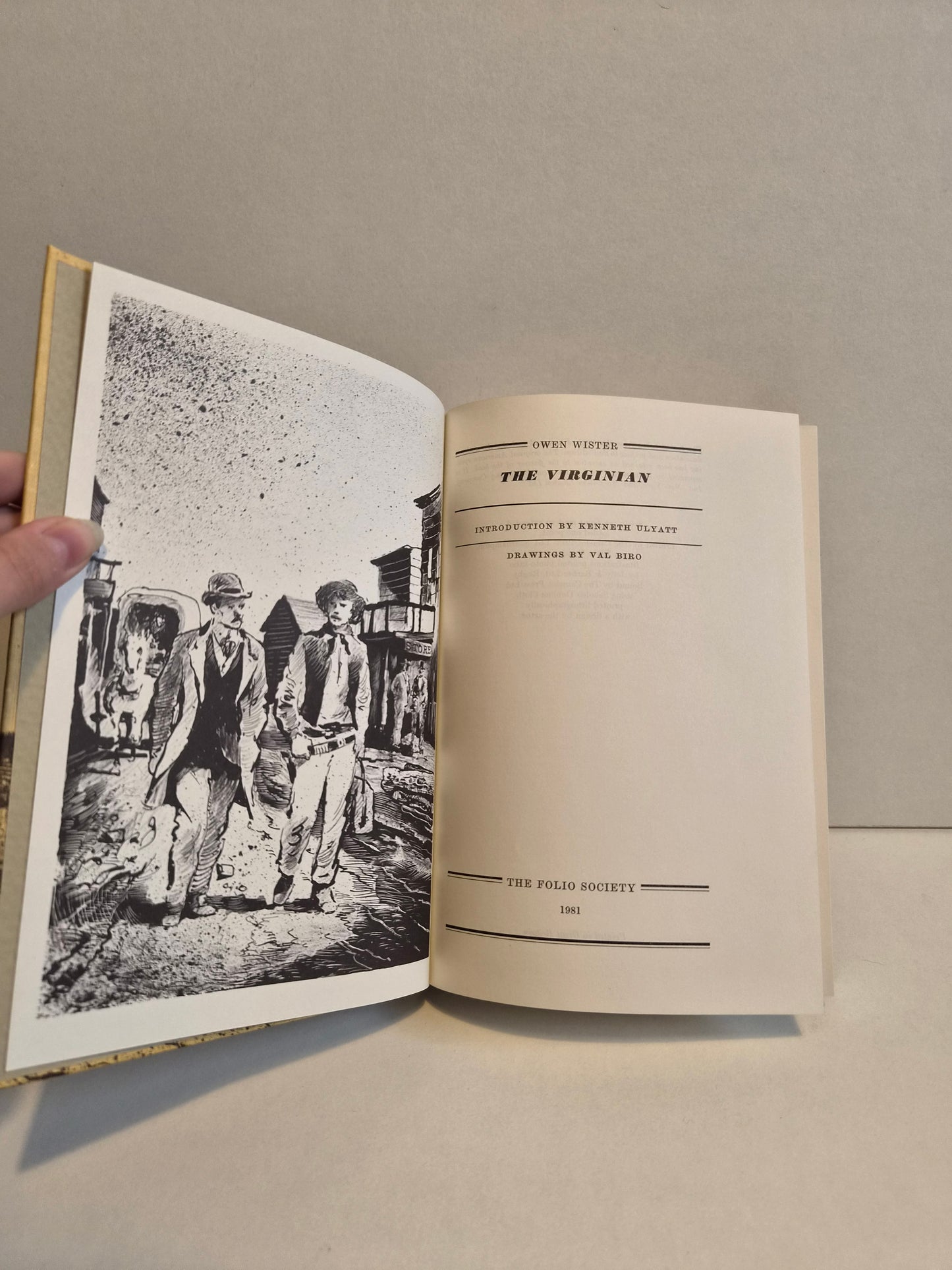 The Virginian by Owen Wister (1981)
