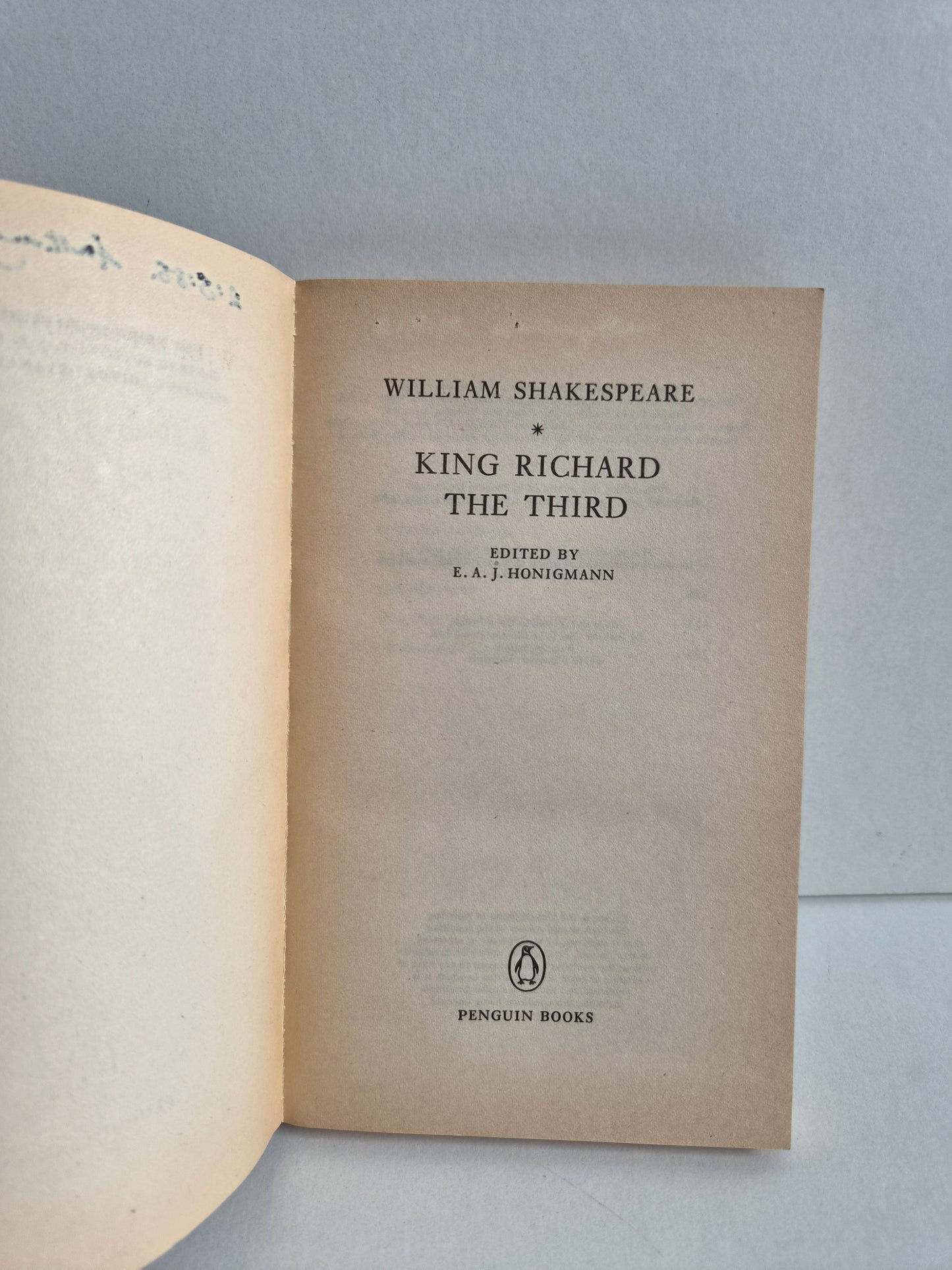 Richard III by William Shakespeare (1984)