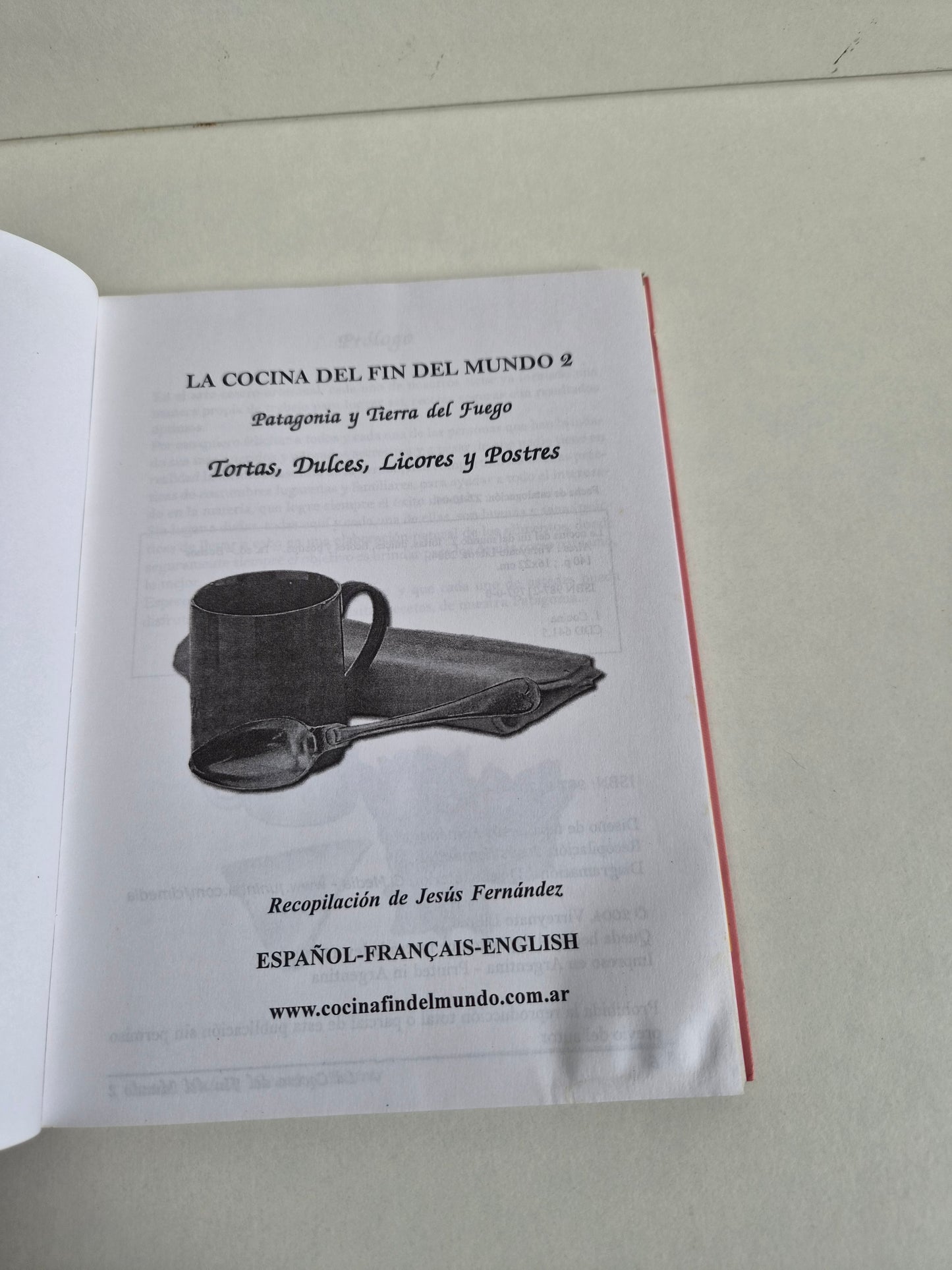 La Cocina Del Fin Del Muno - 2 Volumes - Spanish - French - English