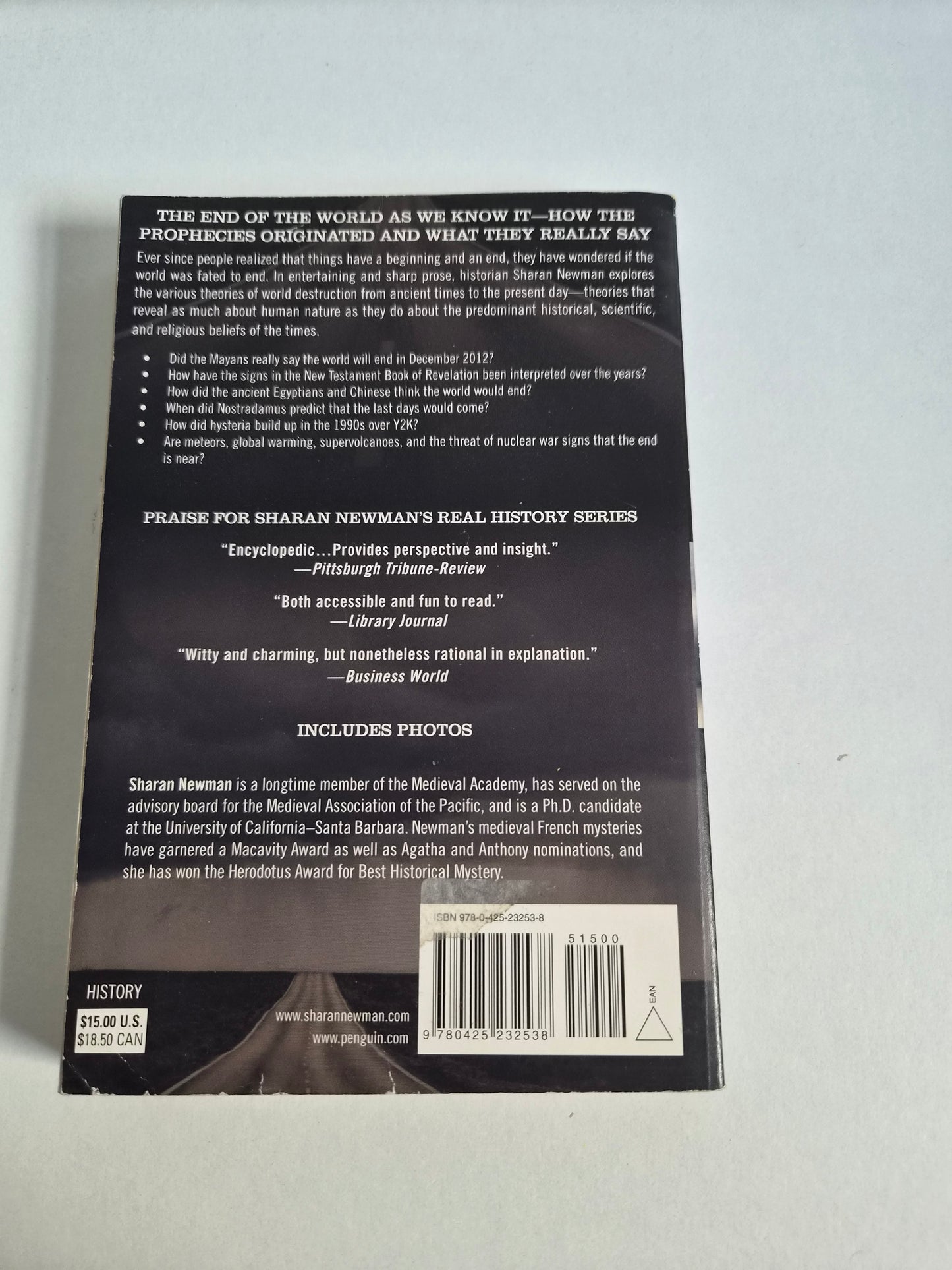 The Real History of the End of the World by Sharan Newman (2010)
