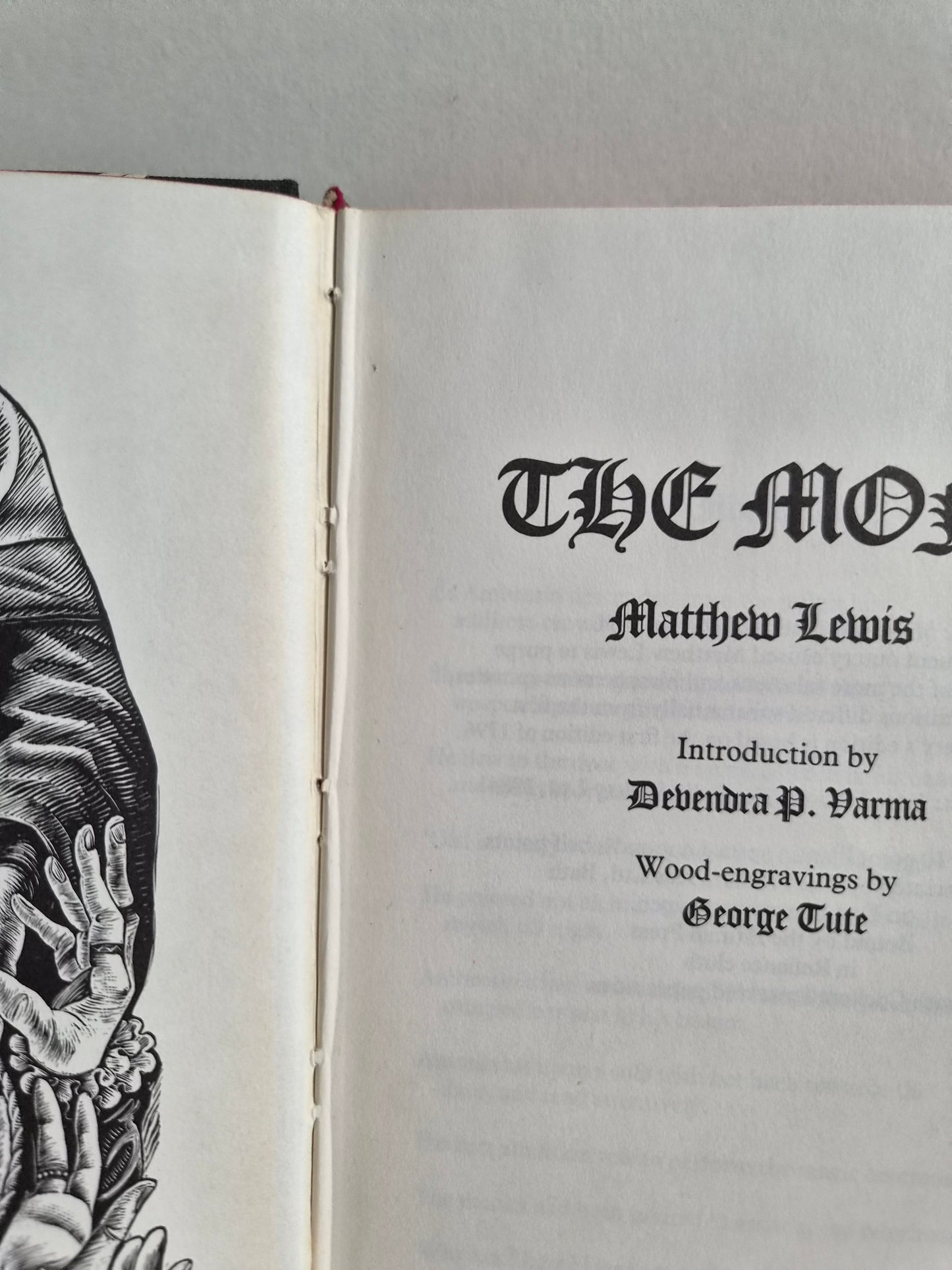 The Monk Matthew Lewis (1984) Folio Society