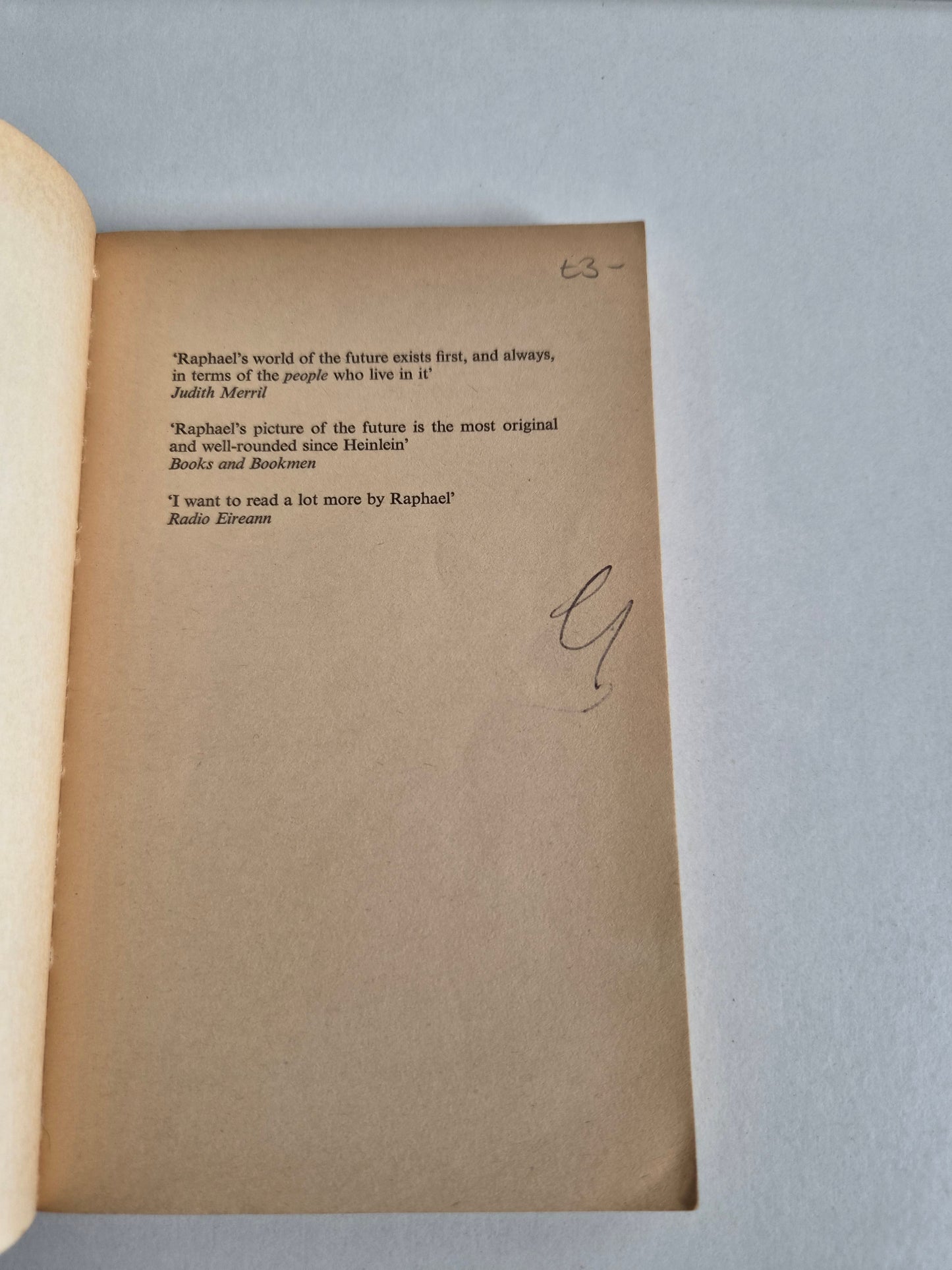Code Three by Rick Raphael (1968)