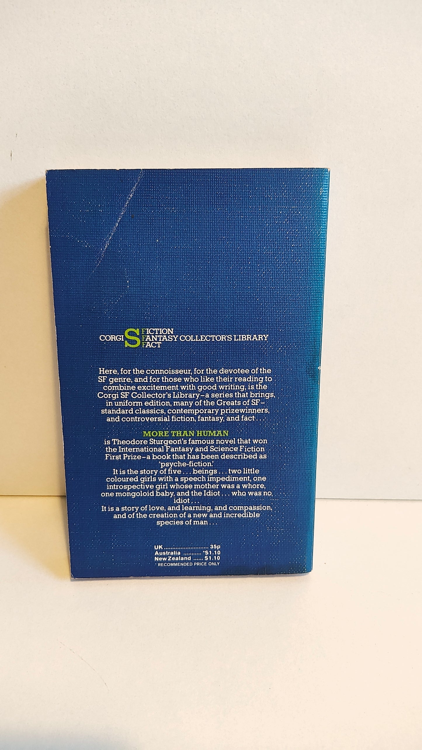 More than Human by Theodore Sturgeon (1973) Corgi SF Collectors Library