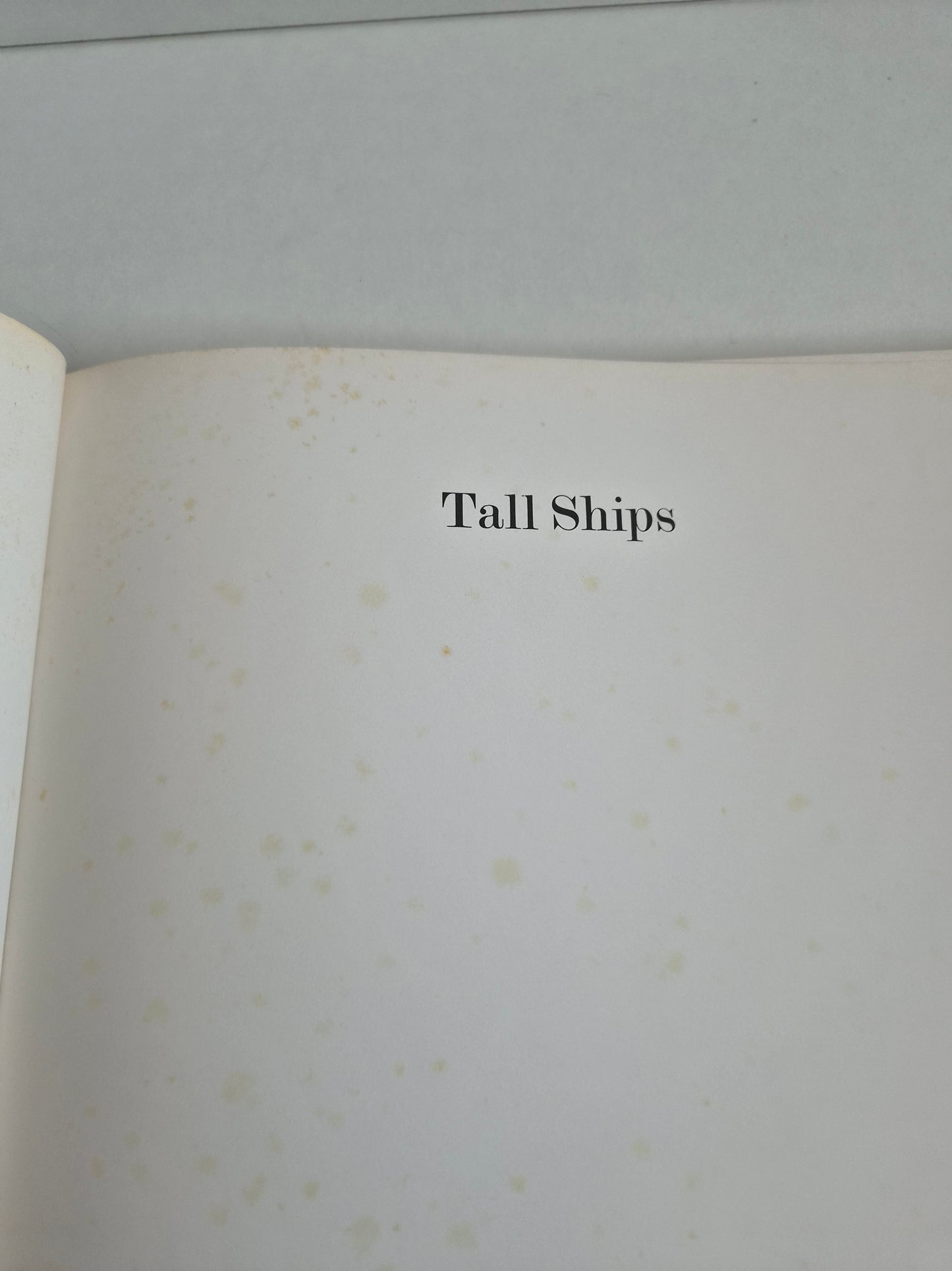 Tall Ships: World of Sail Training by Maldwin Drummond (1976)