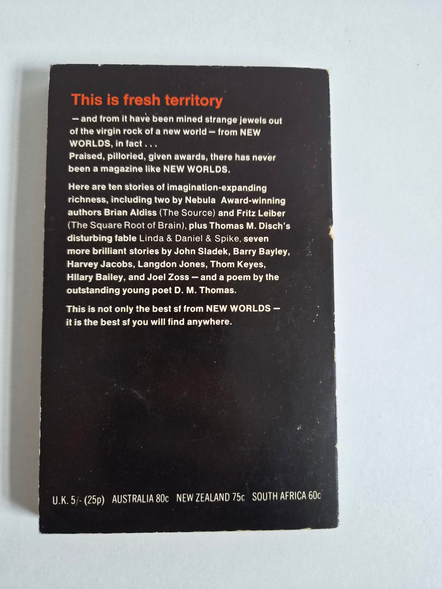 Best SF Stories from New Worlds 4 edited by Michael Moorcock (1969)
