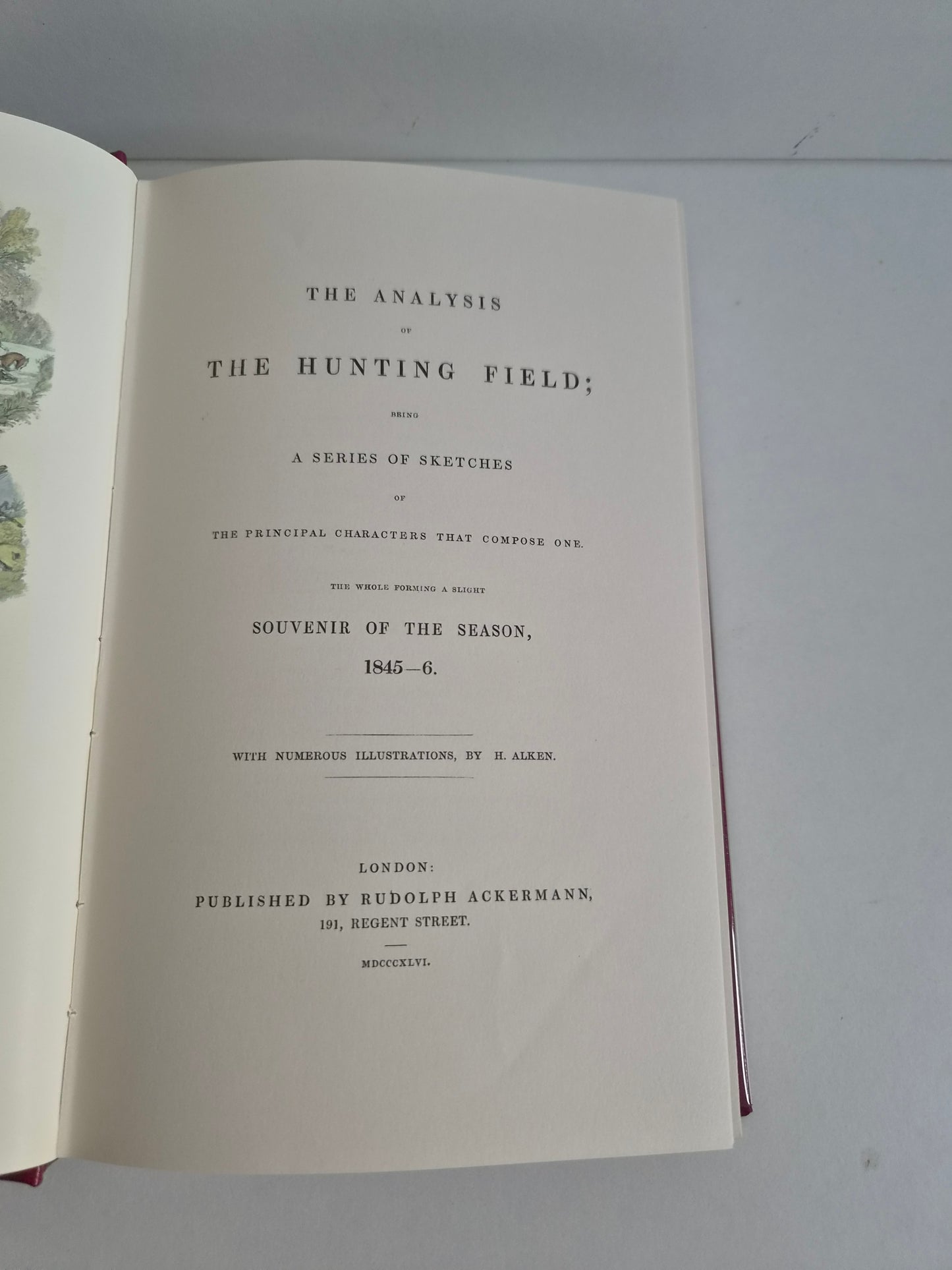 Analysis of the Hunting Field by R S Surtees (1989)