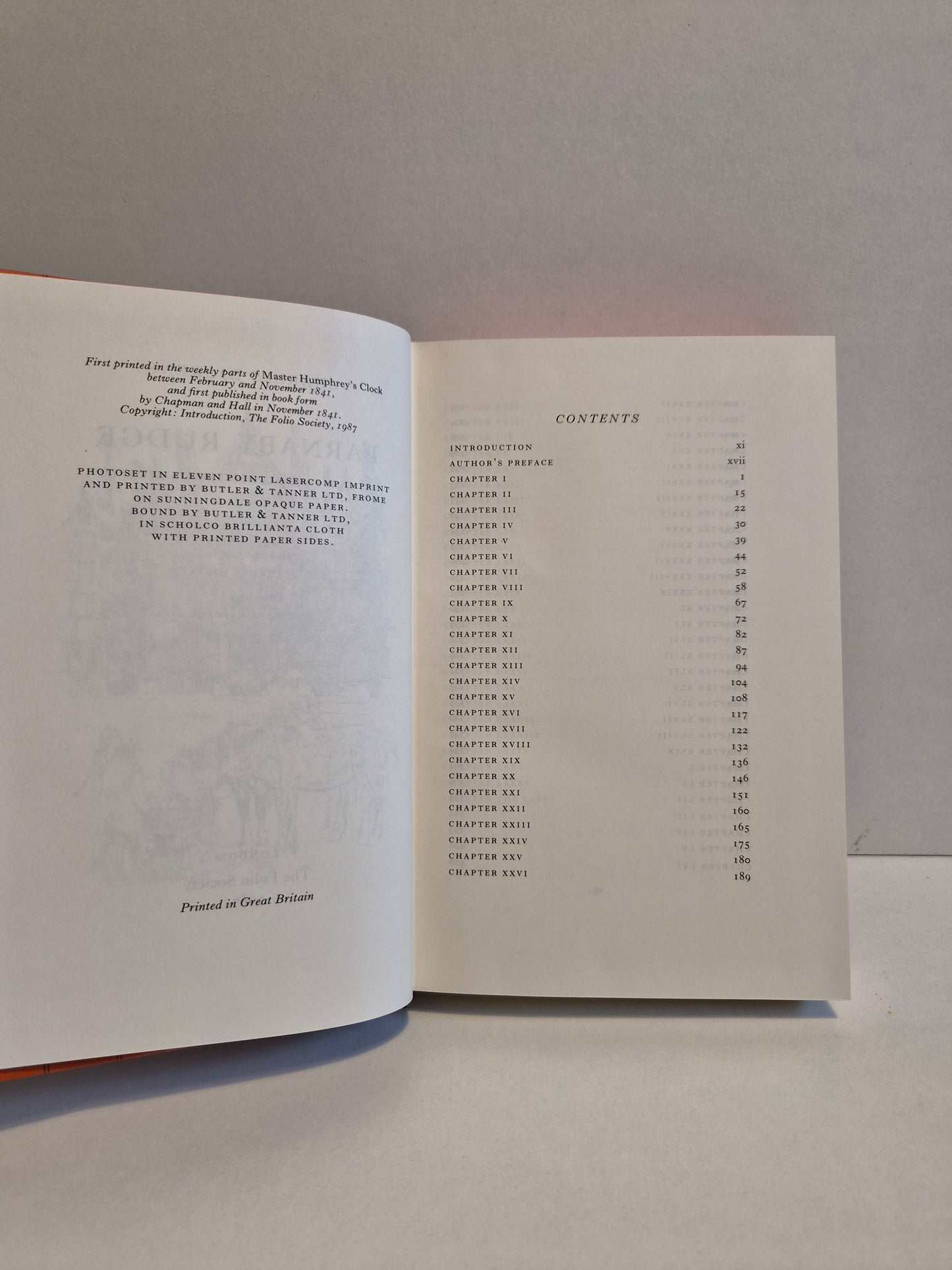Barnaby Rudge by Charles Dickens (1987)