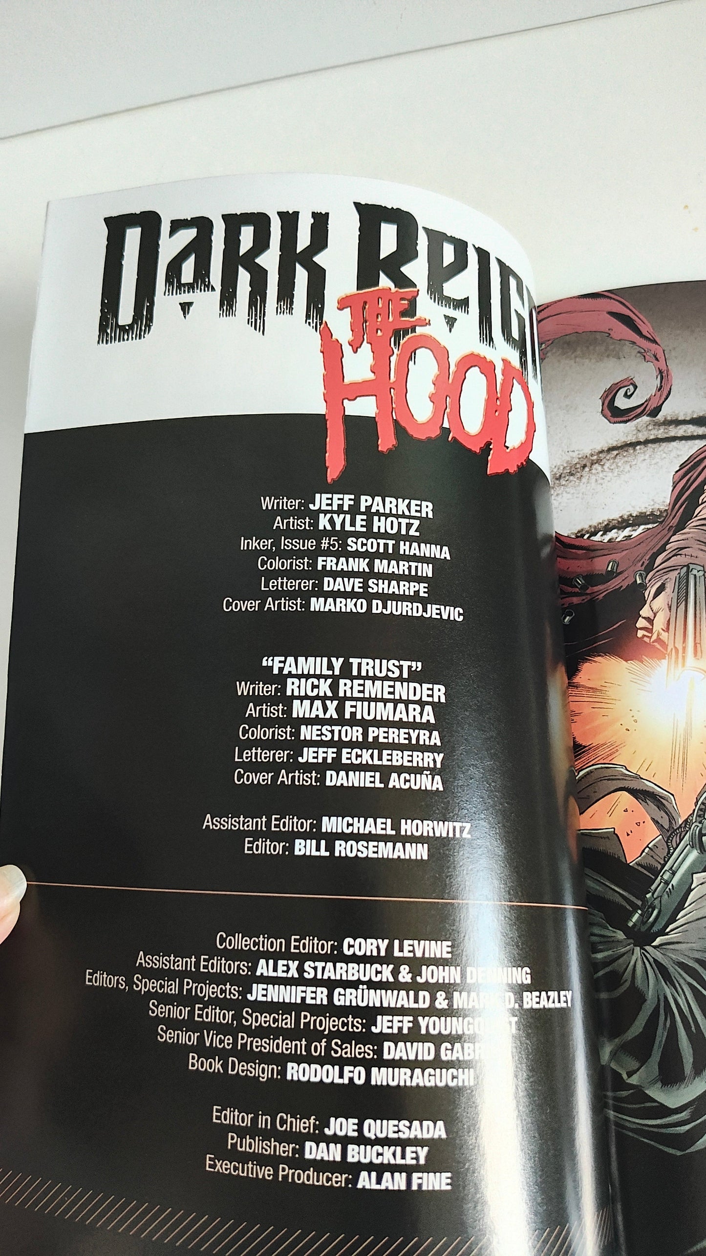 Dark Reign The Hood by Jeff Parker and Kyle Hotz Marvel (2009)