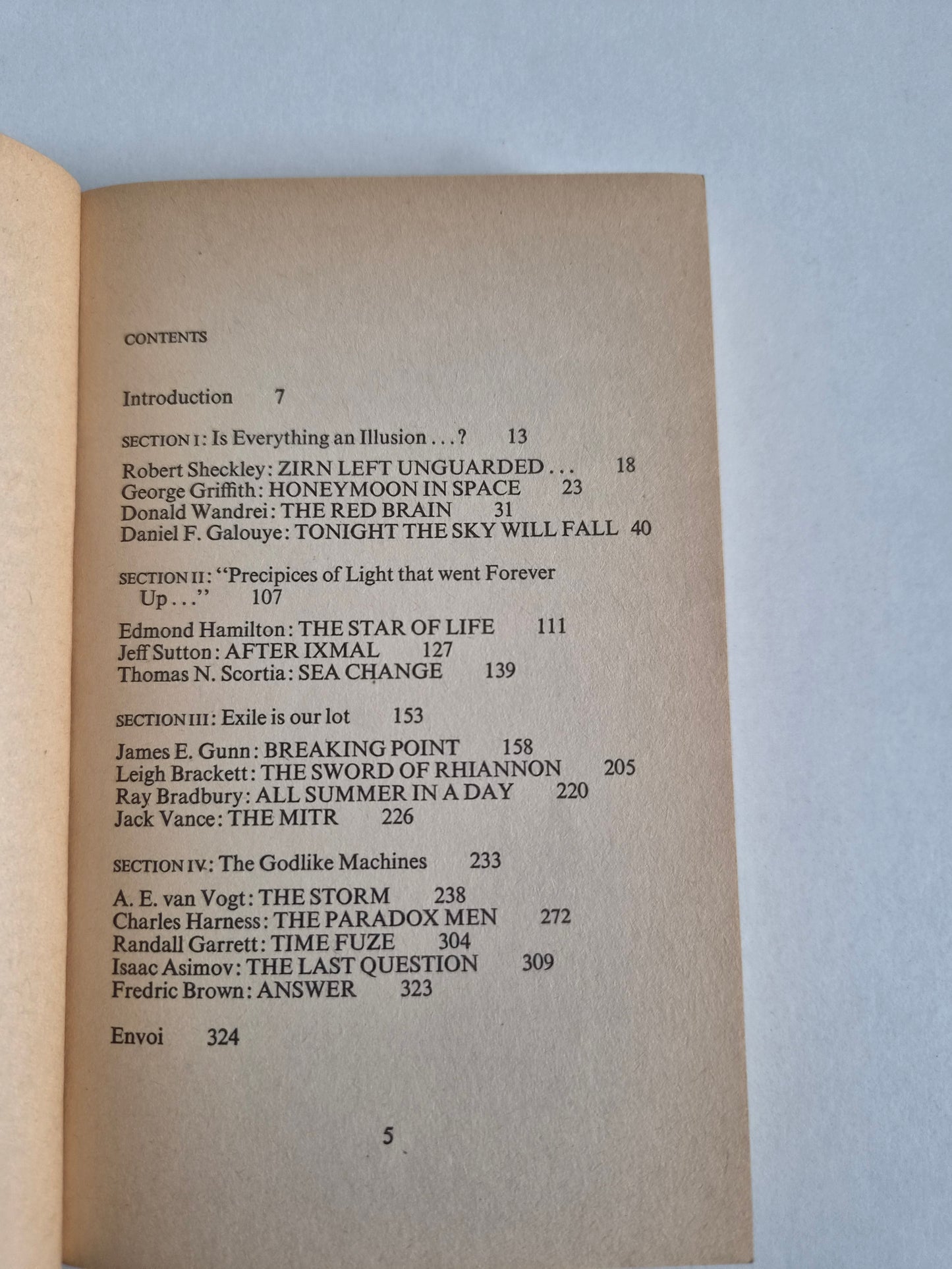 Space Opera edited by Brian Aldiss (1974)