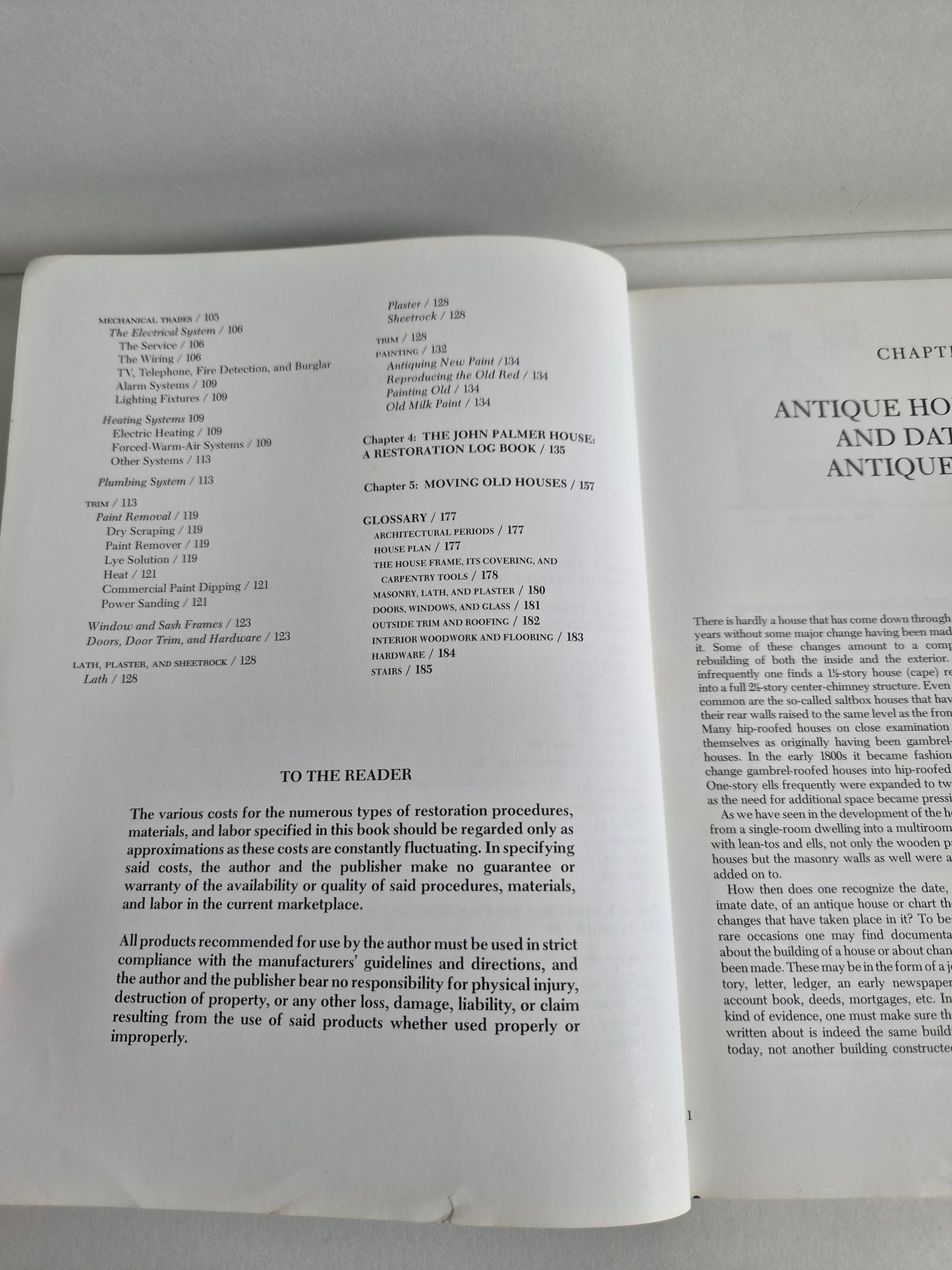 Antique Houses: Their Construction & Restoration by E Friedland (1990)