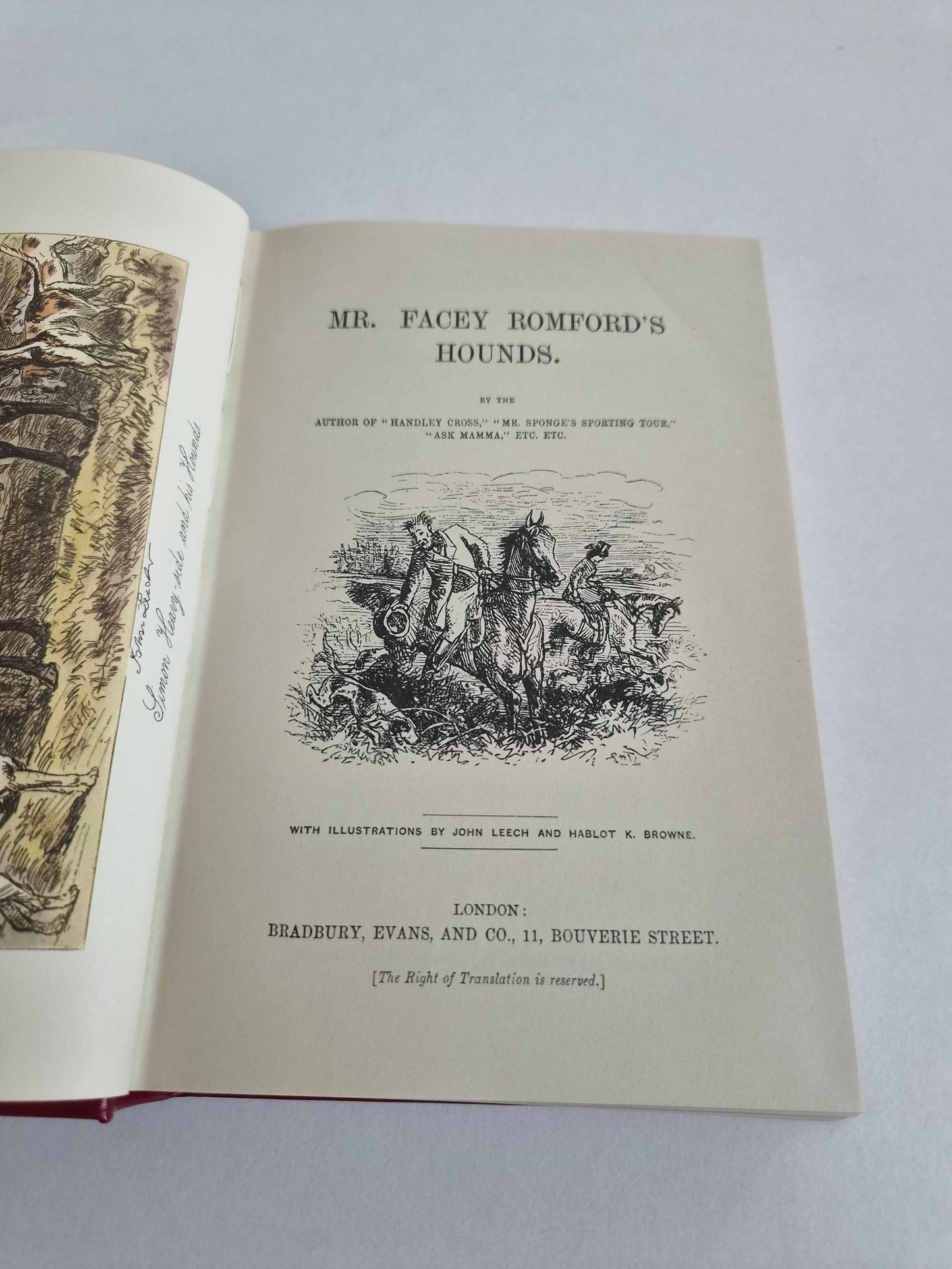 Mr Facey Romford's Hounds by R S Surtees (1982)