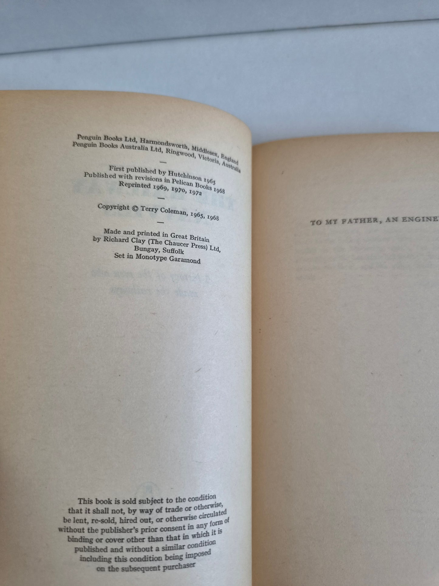 The Railway Navvies by Terry Coleman (1972)
