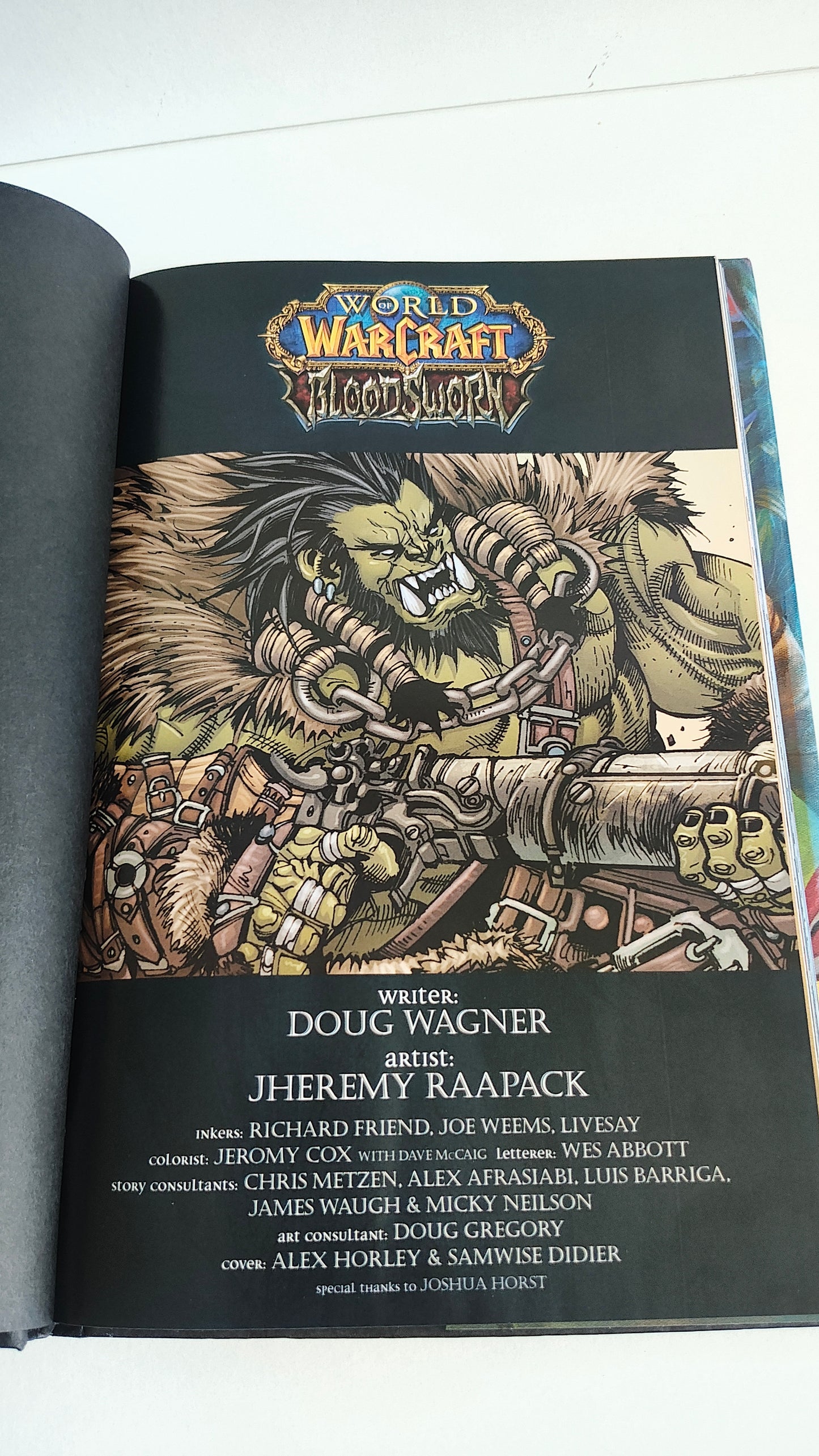 World of Warcraft Bloodsworn by Doug Wagner (2013)