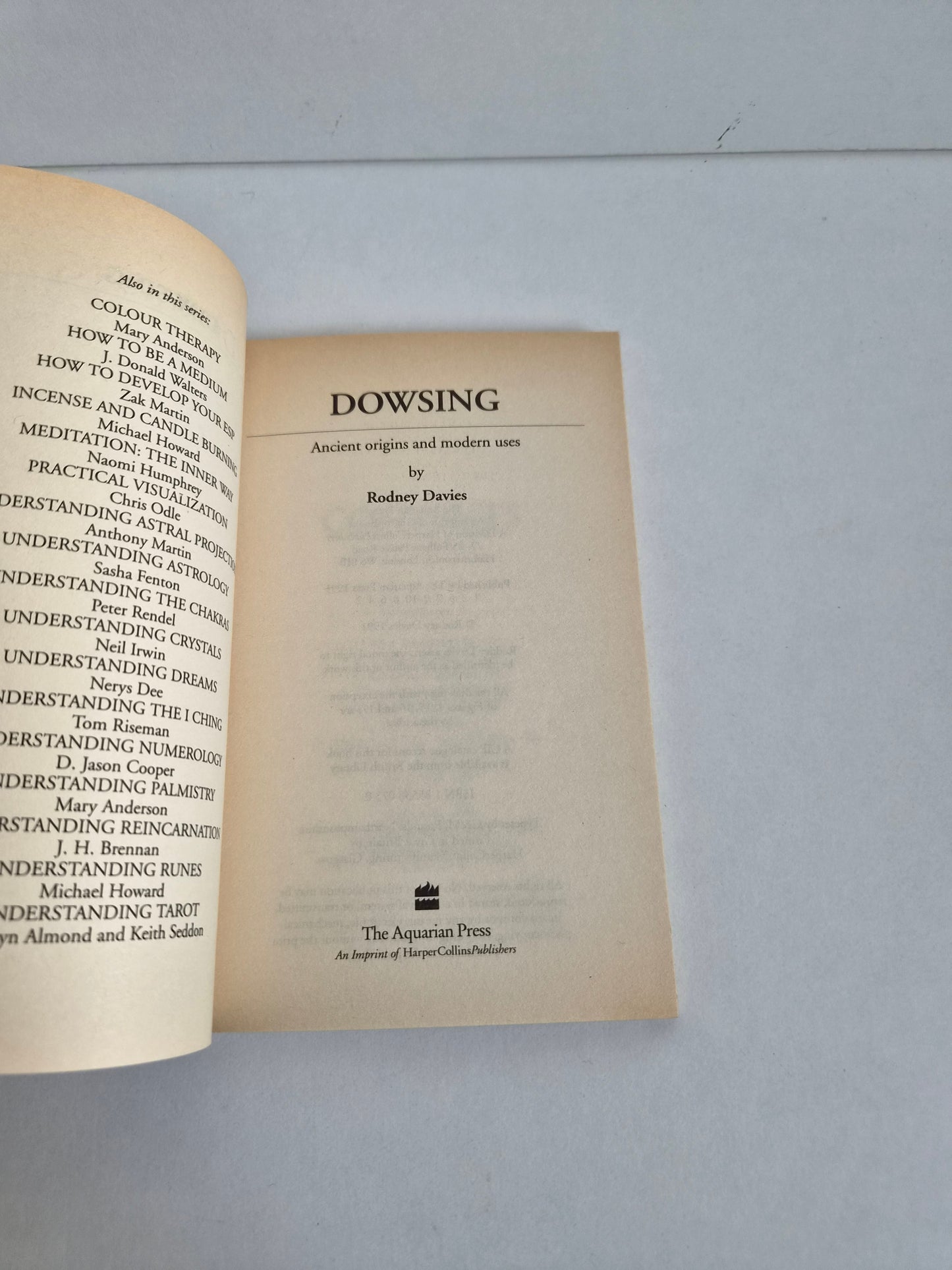 Dowsing by Rodney Davies (1991)