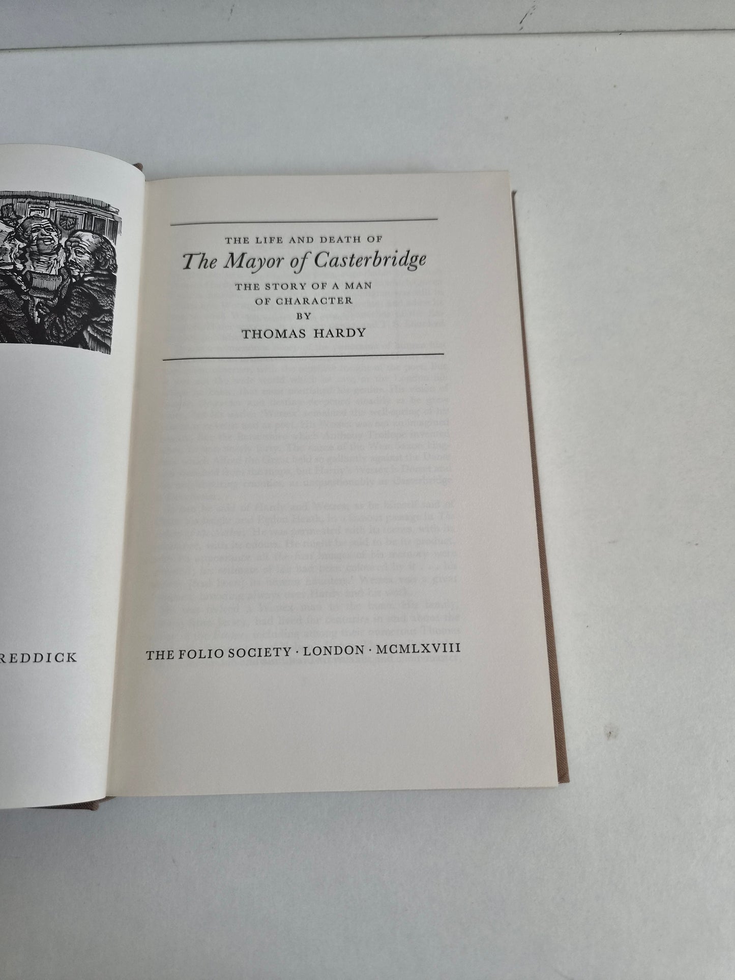 The Mayor of Casterbridge by Thomas Hardy (1968)