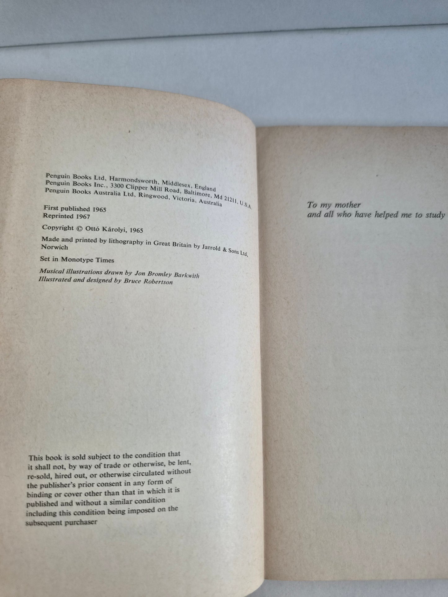 Introducing Music by Otto Karolyi (1965)