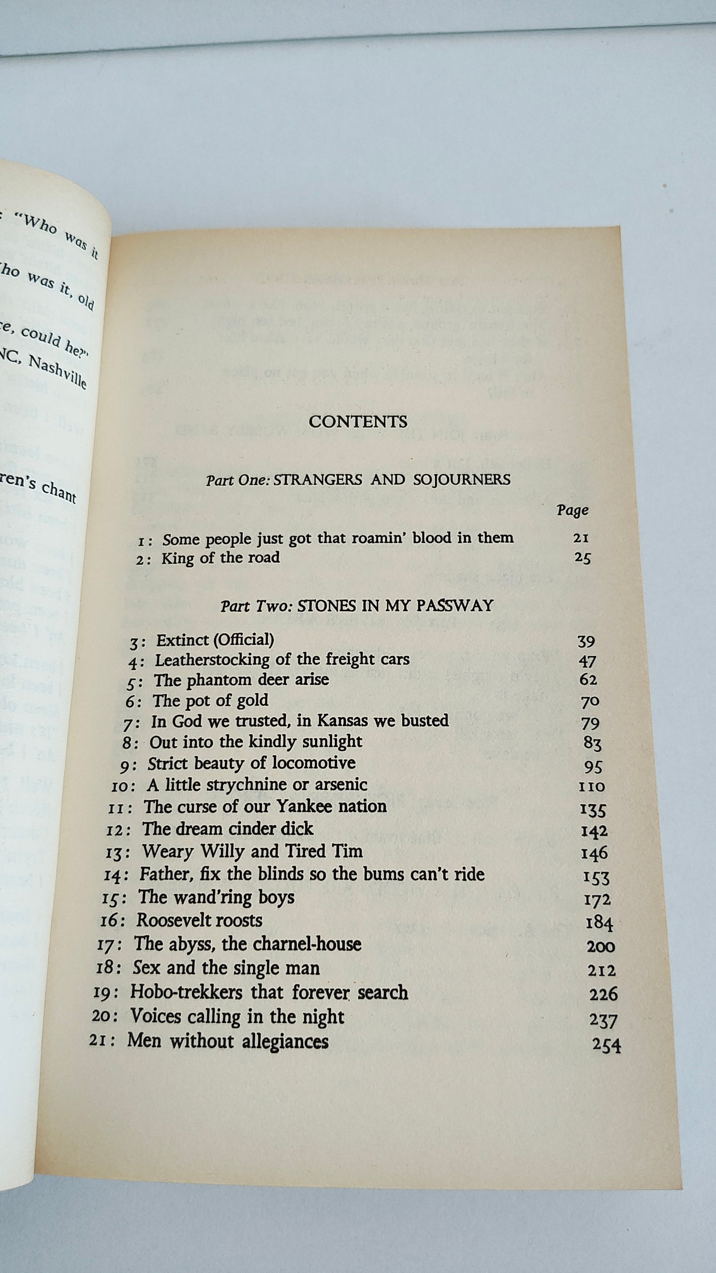 Hard Travellin' by Kenneth Allsop (1993)