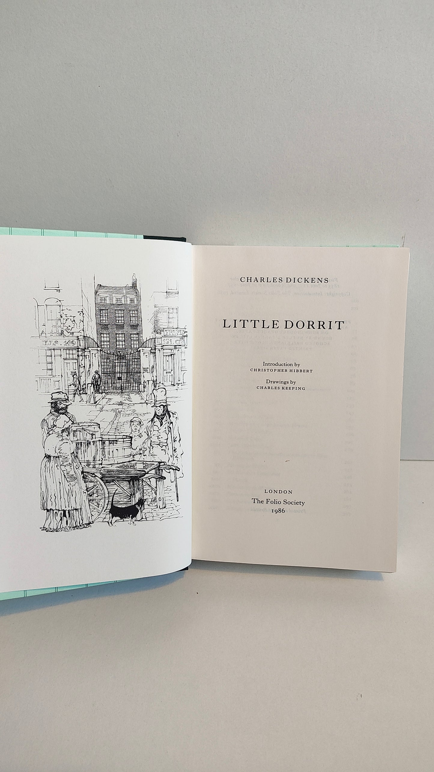 Little Dorrit by Charles Dickens (1986) Folio Society