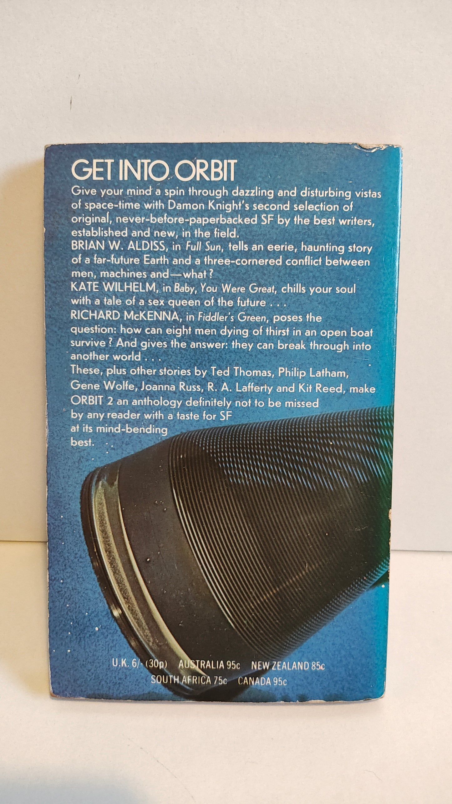 Orbit 2 edited by Damon Knight (1970) Panther Science Fiction