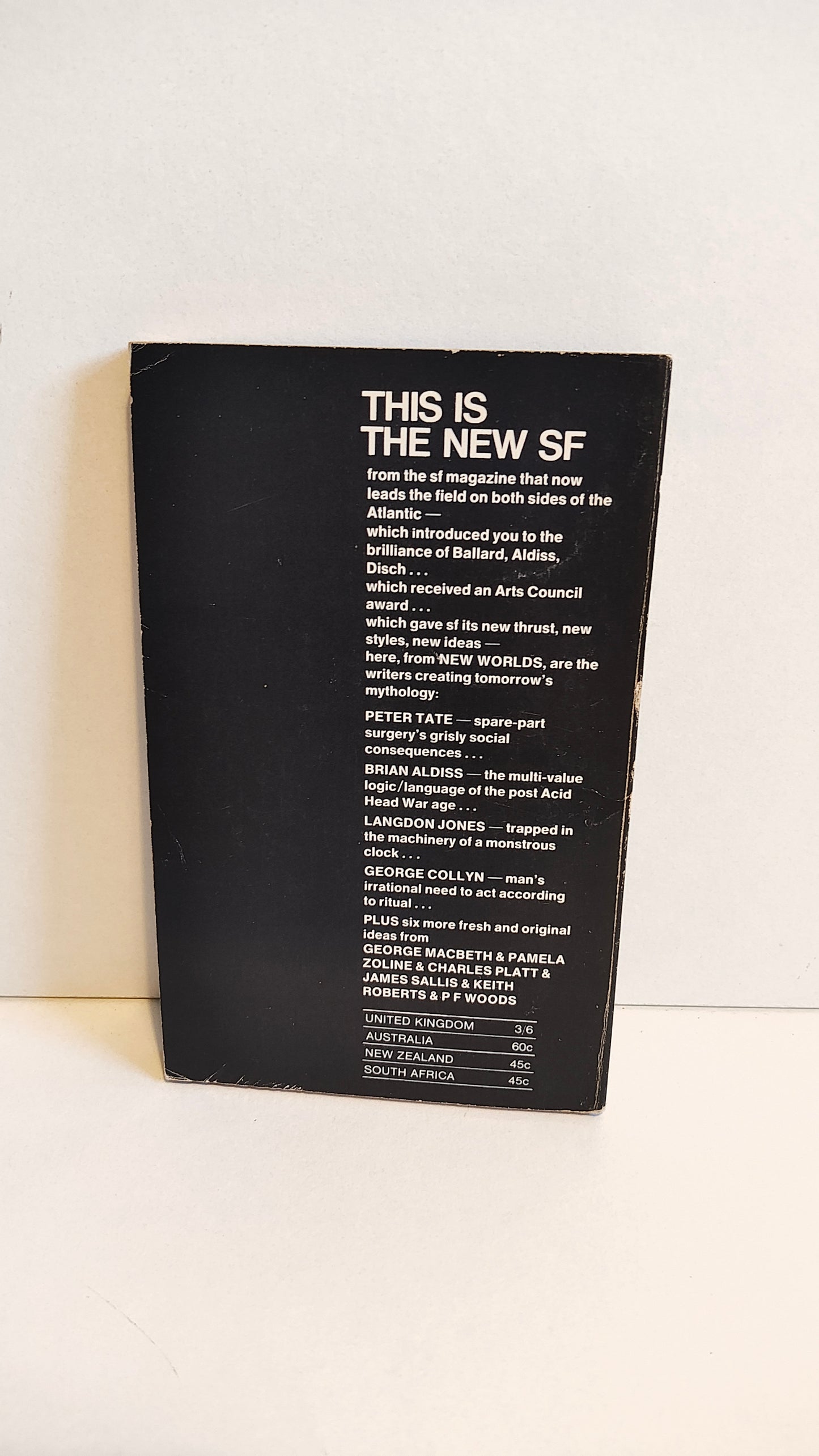 Best SF Stories from New Worlds 3 by Michael Moorcock (1968) Panther Science Fiction