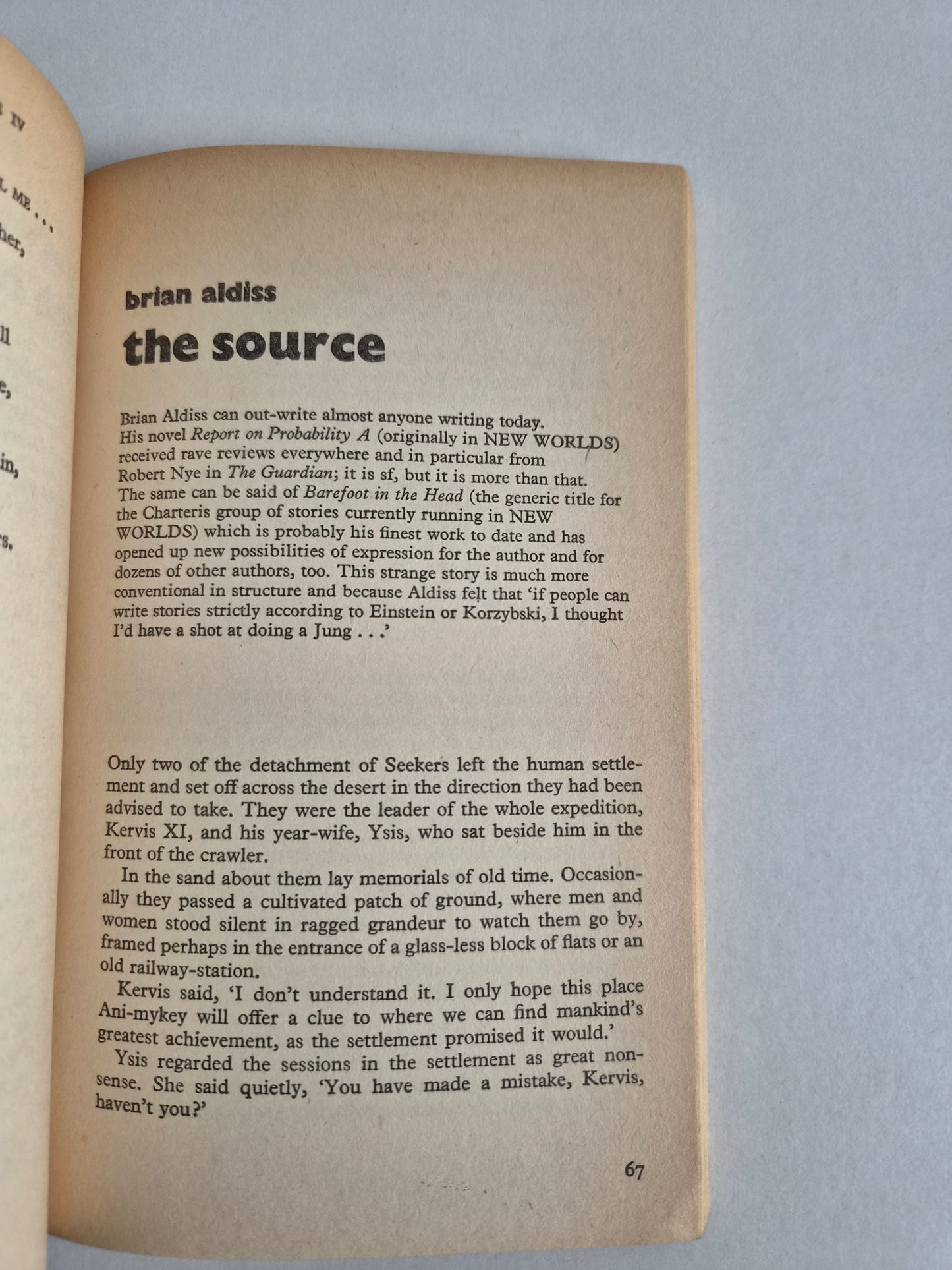 Best SF Stories from New Worlds 4 edited by Michael Moorcock (1969)