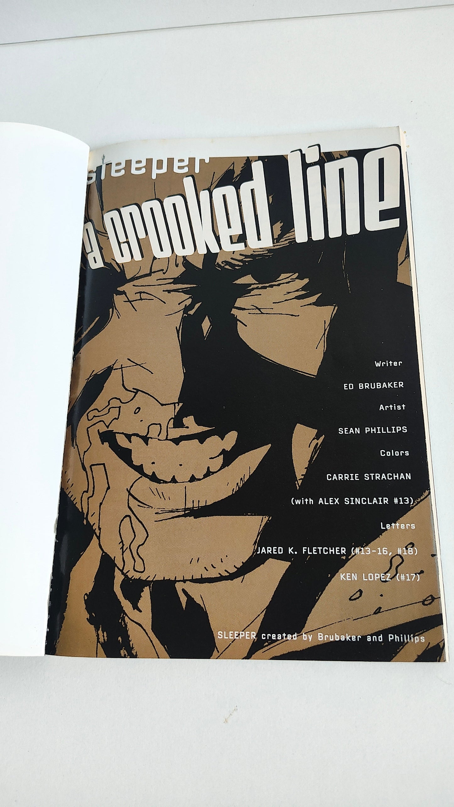 Sleeper Vol 3: A Crooked Line by Ed Brubaker (2005)
