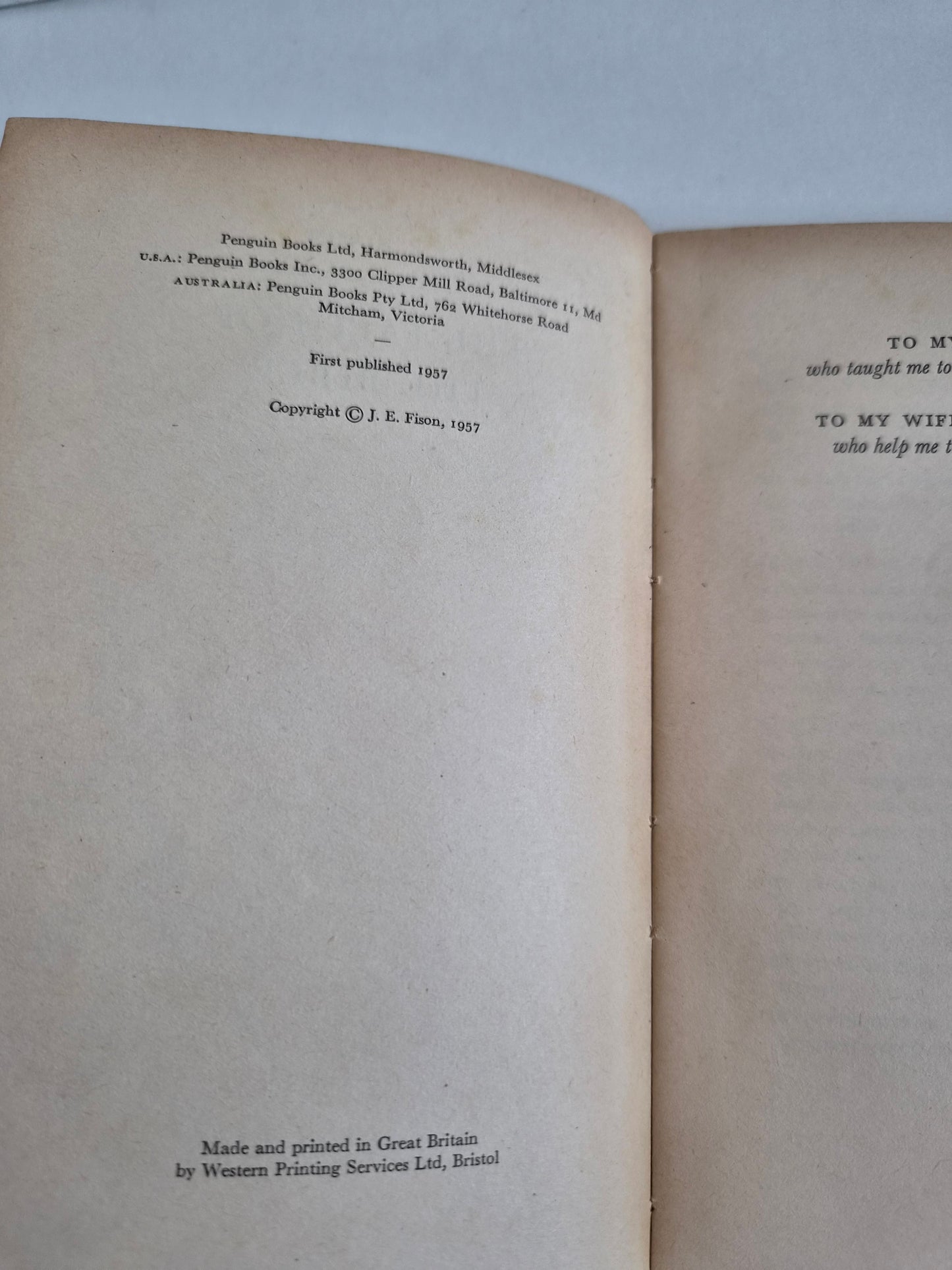 The Faith of the Bible by J E Fison (1957)