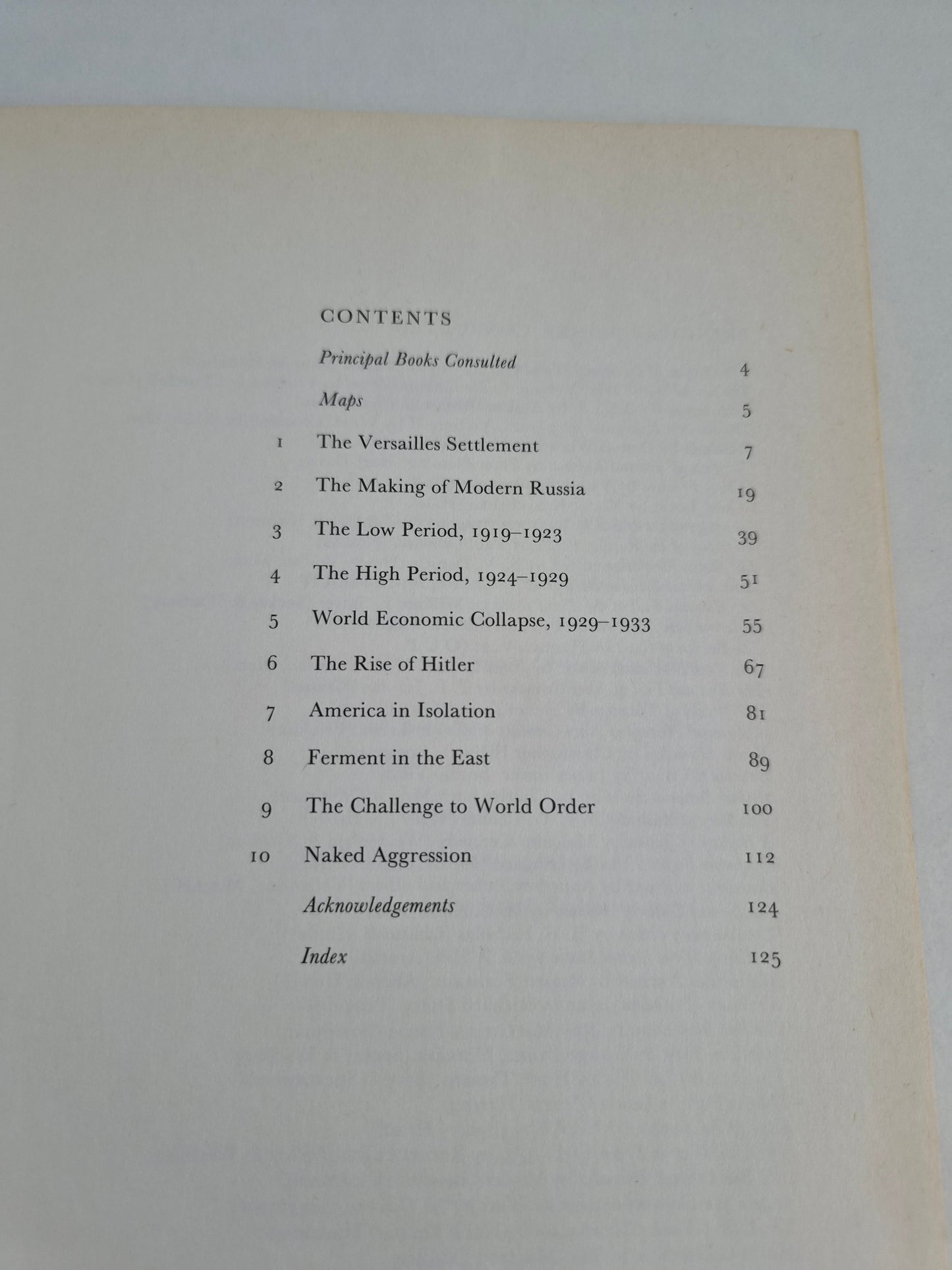 Between the Wars 1919-1939 by Paul Hastings (1968)