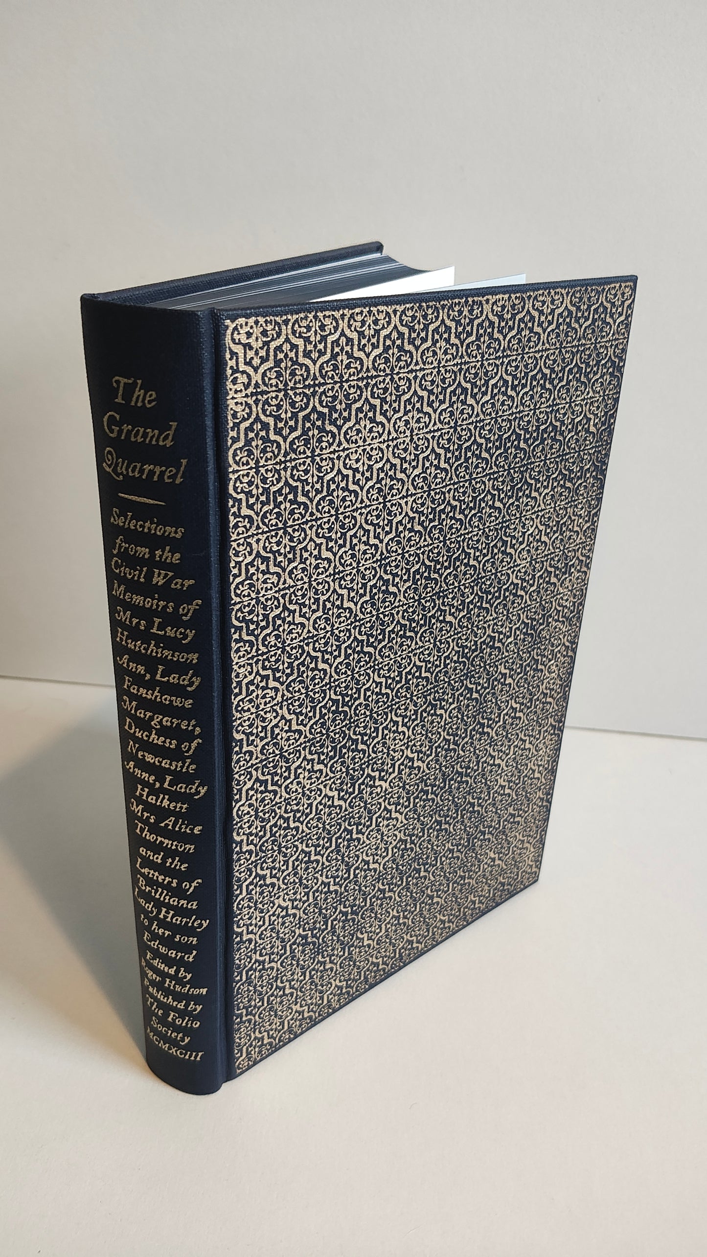 The Grand Quarrel by Roger Hudson (1993) Folio Society
