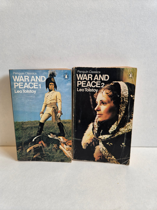 War and Peace Volume 1&2 by Leo Tolstoy (1972)