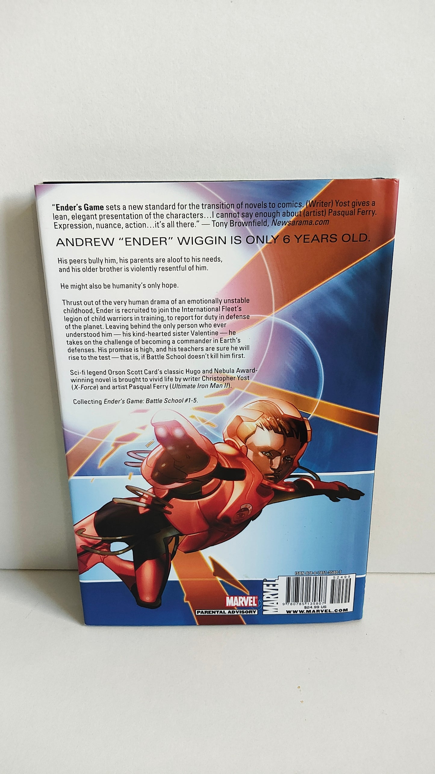 Ender's Game Battle School Orson Scott Card Marvel (2009)